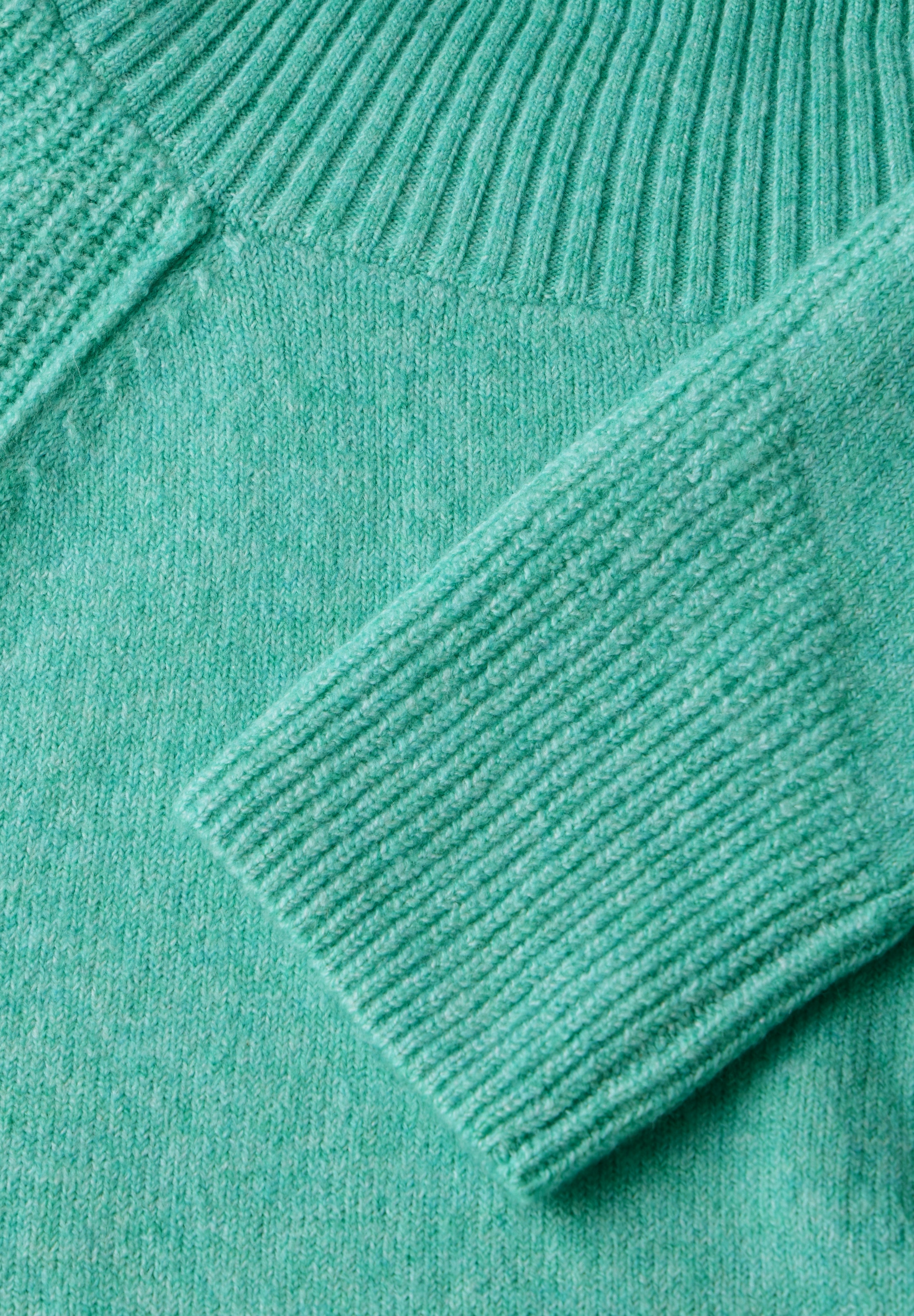 Cecil Strickpullover, im Melange Look