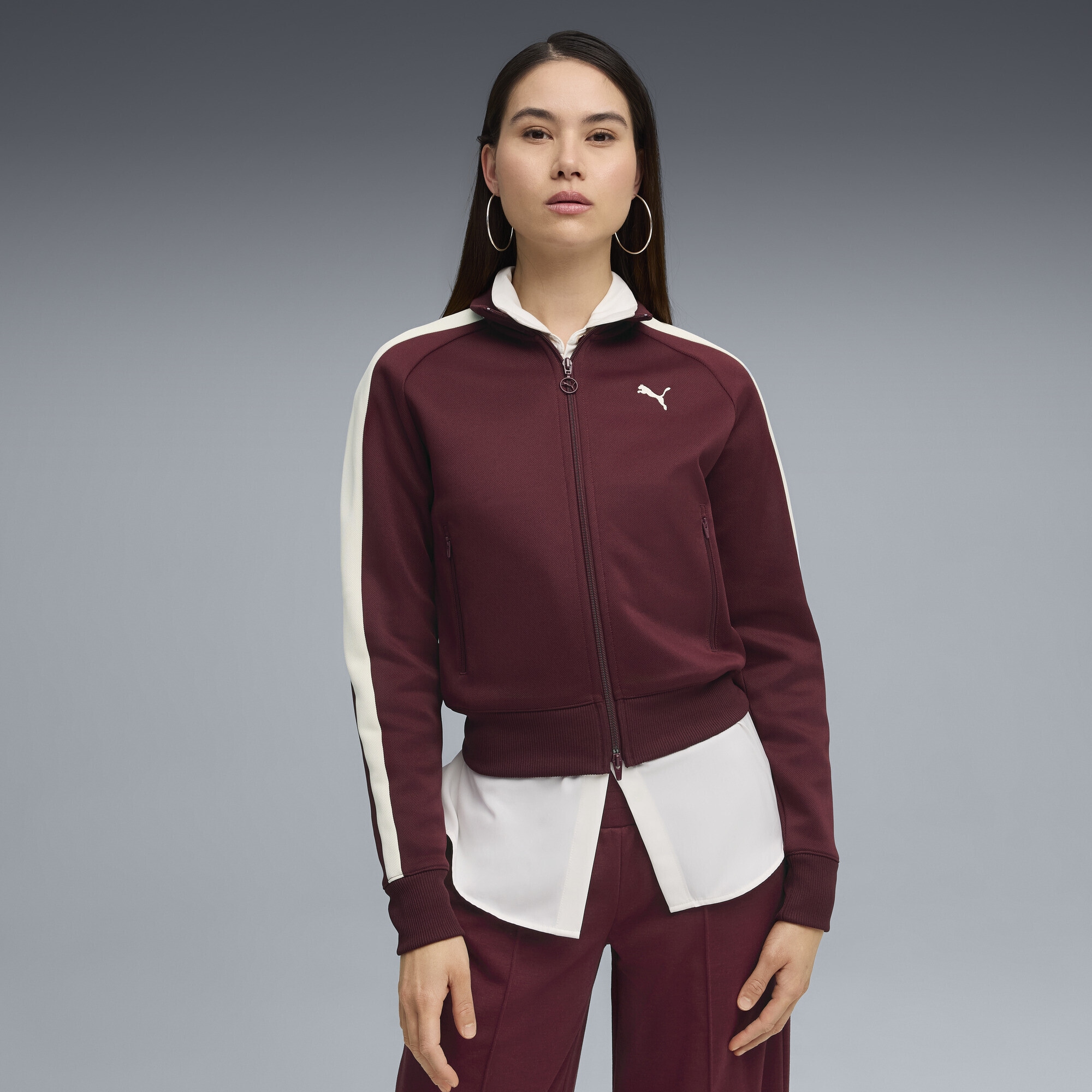 PUMA Trainingsjacke »T7 ALWAYS ON Kurze Trainingsjacke Damen«