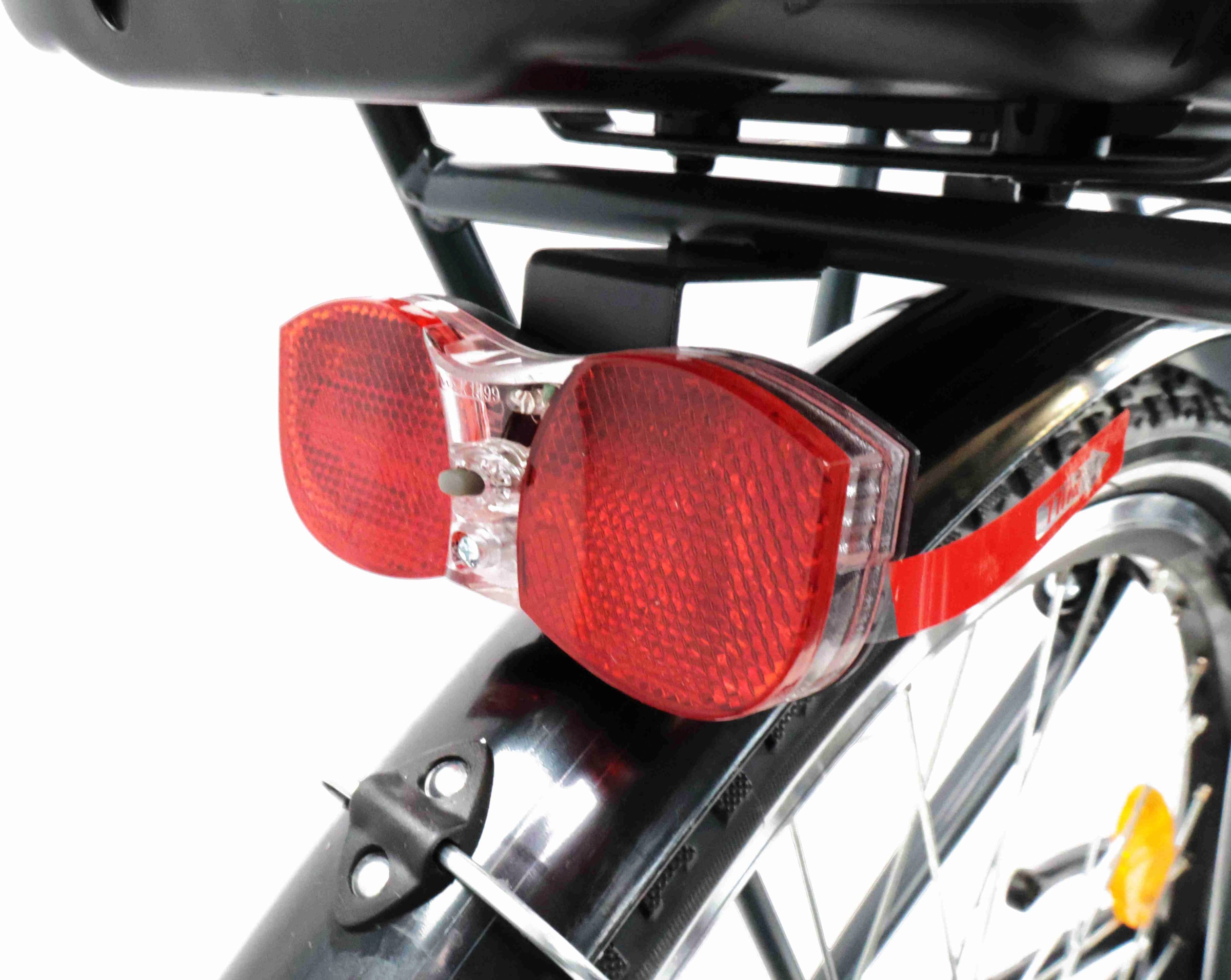 LLobe »City E-Bike 26" Mando anthrazit« 6 Gang Shimano Tourney Schaltwerk Kettenschaltung Heckmotor 250 W