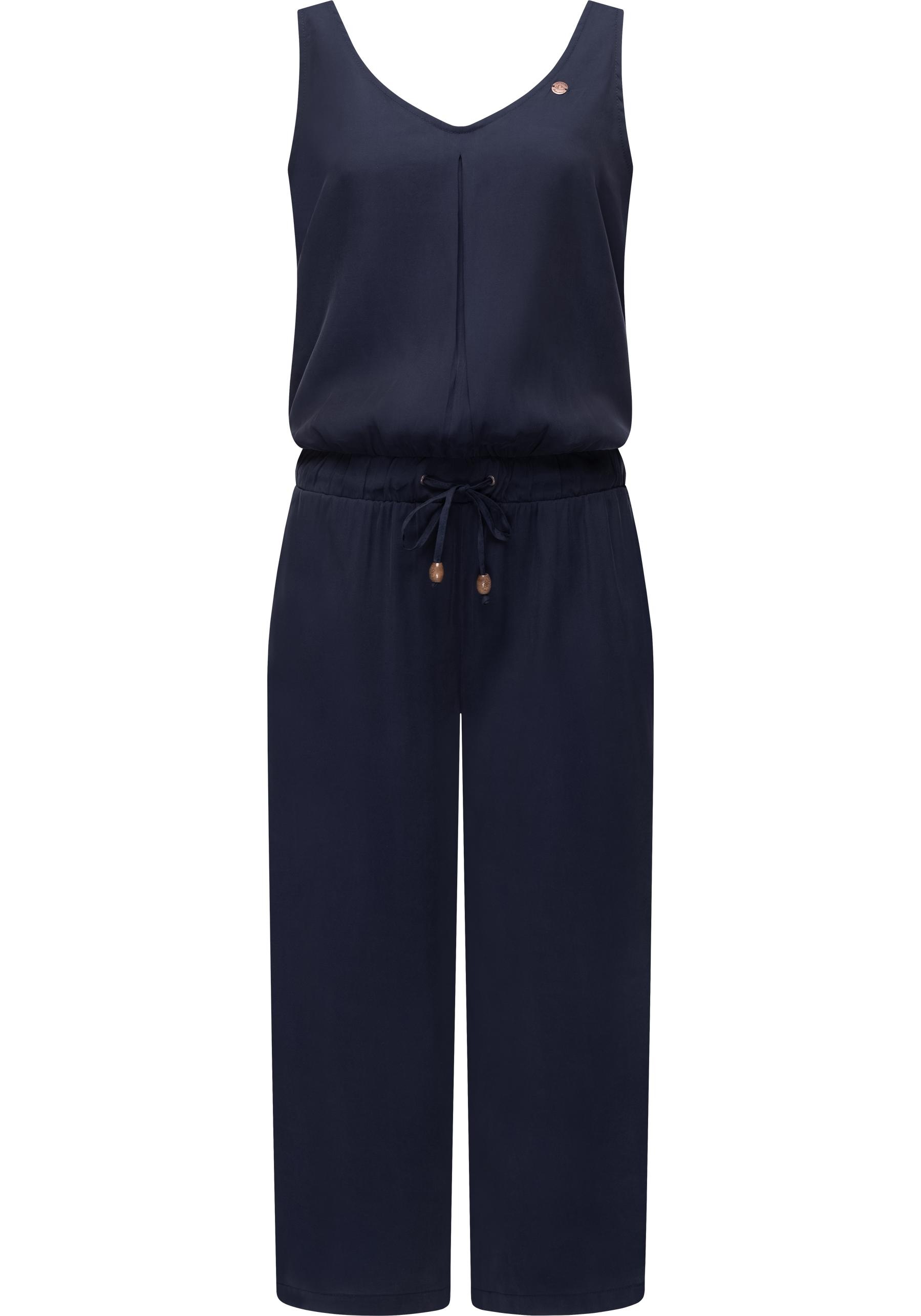 Ragwear Jumpsuit "Suky", schicker, langer Damen Overall mit Tunnelzug