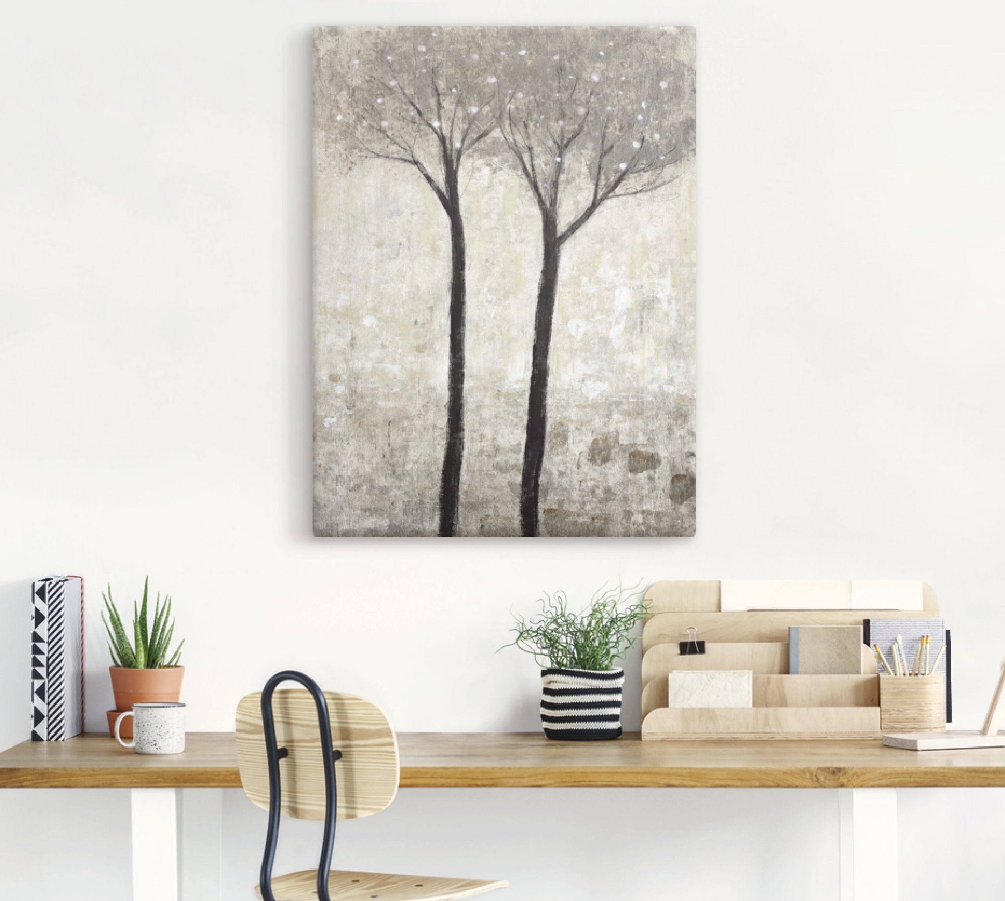 Artland Wandbild »Blühender Baum II«, Bäume, (1 St.), als Leinwandbild, Poster in verschied. Größen