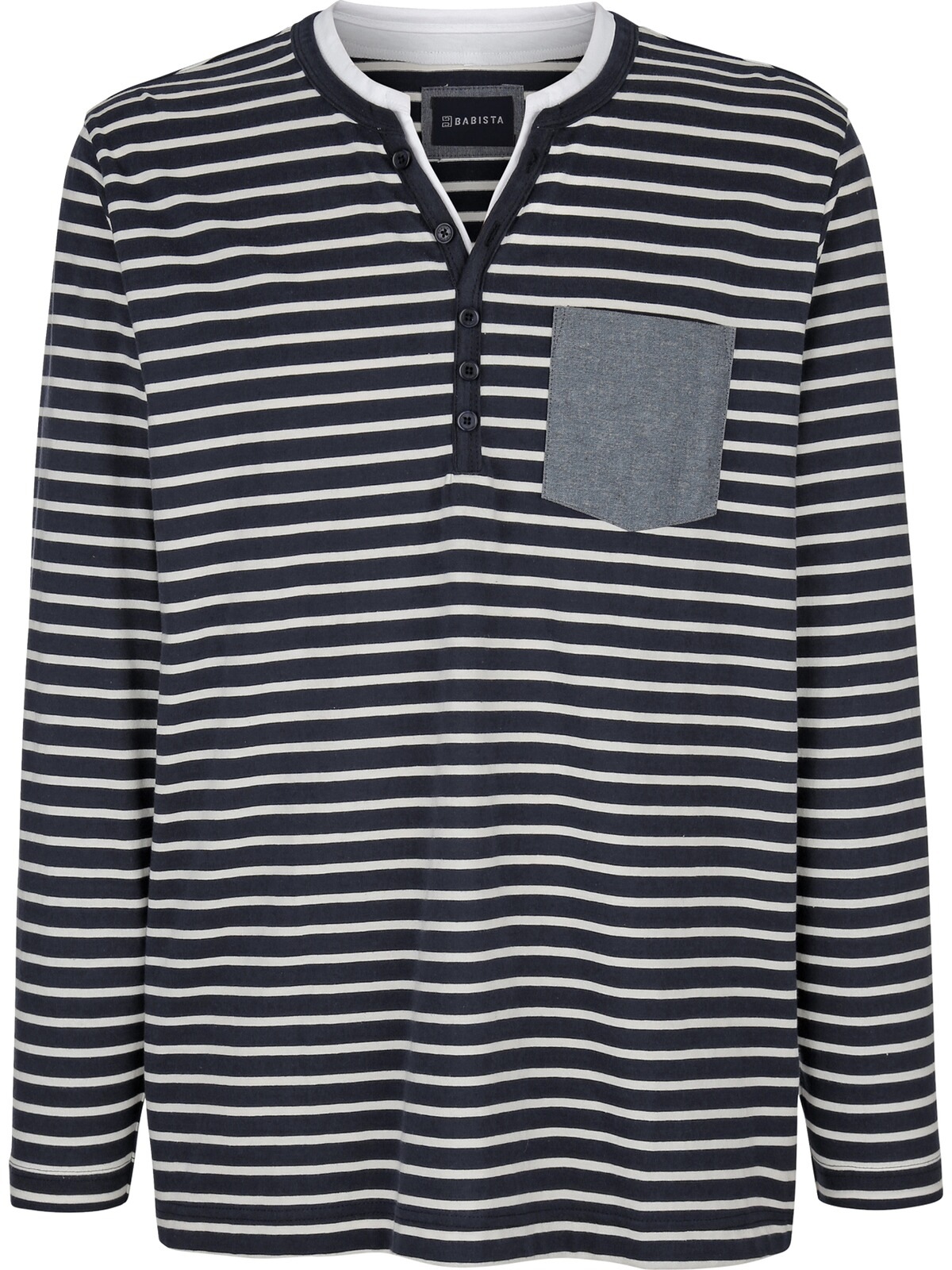 Babista Poloshirt »Langarmshirt VERANARI«, (1 tlg.), mit Brusttasche