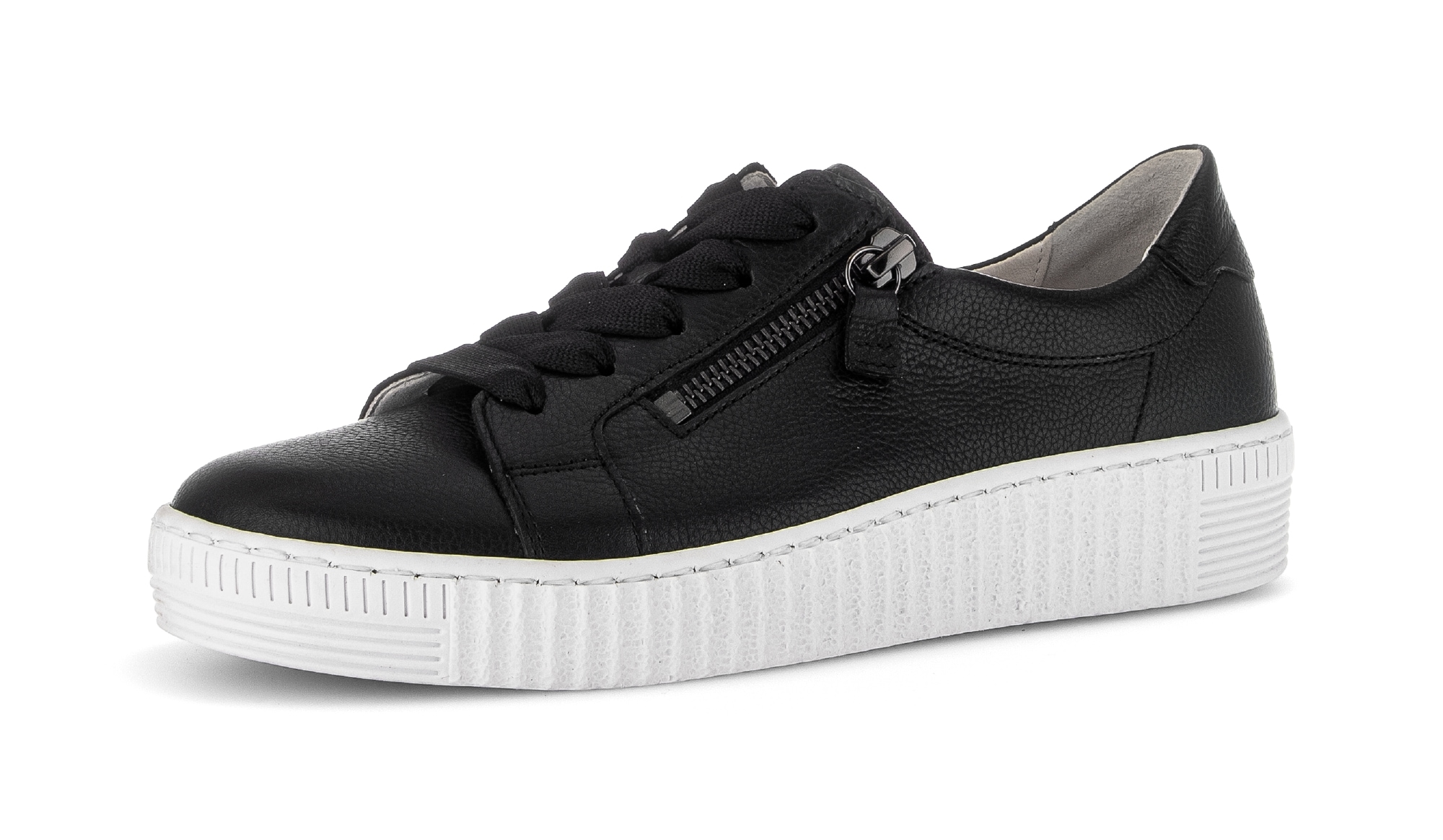 Gabor Plateausneaker, Freizeitschuh, Halbschuh, Schnürschuh mit zwei Reißve günstig online kaufen