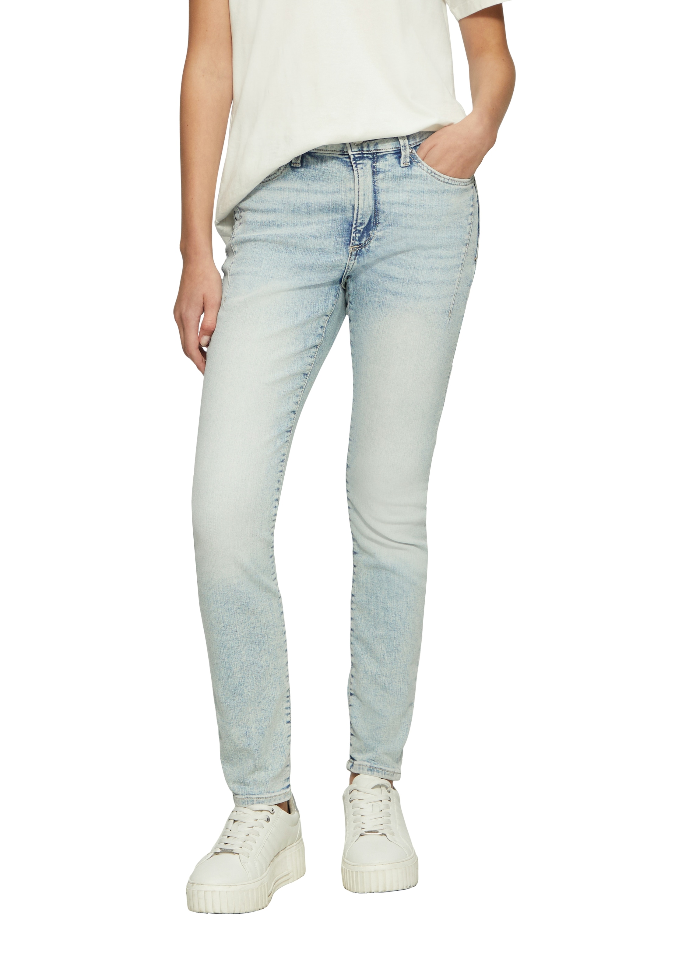 s.Oliver Skinny-fit-Jeans "IZABELL", in coolen, unterschiedlichen Waschunge günstig online kaufen