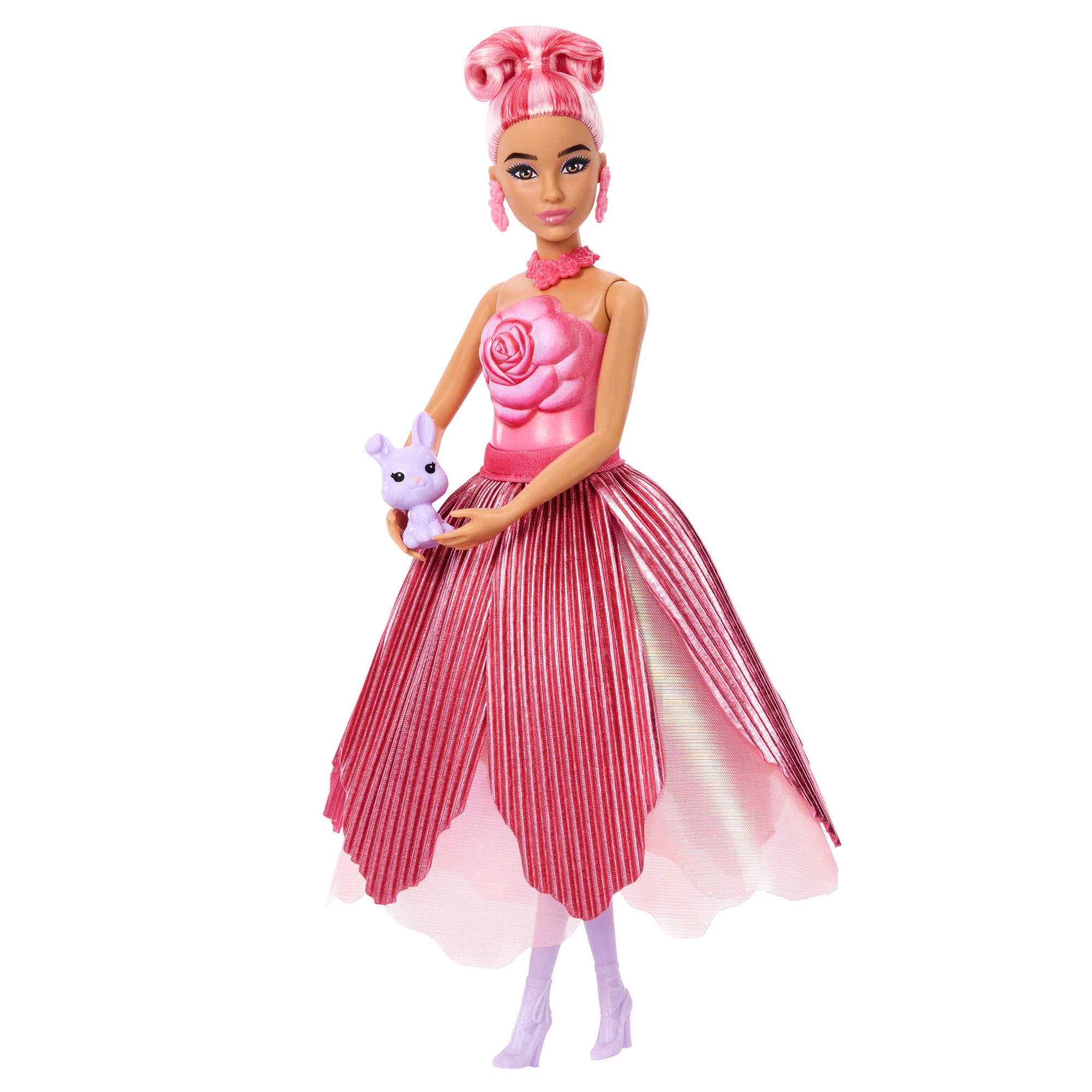 Barbie Anziehpuppe »Flower Surprise Puppe - rote Rose« mit Duft