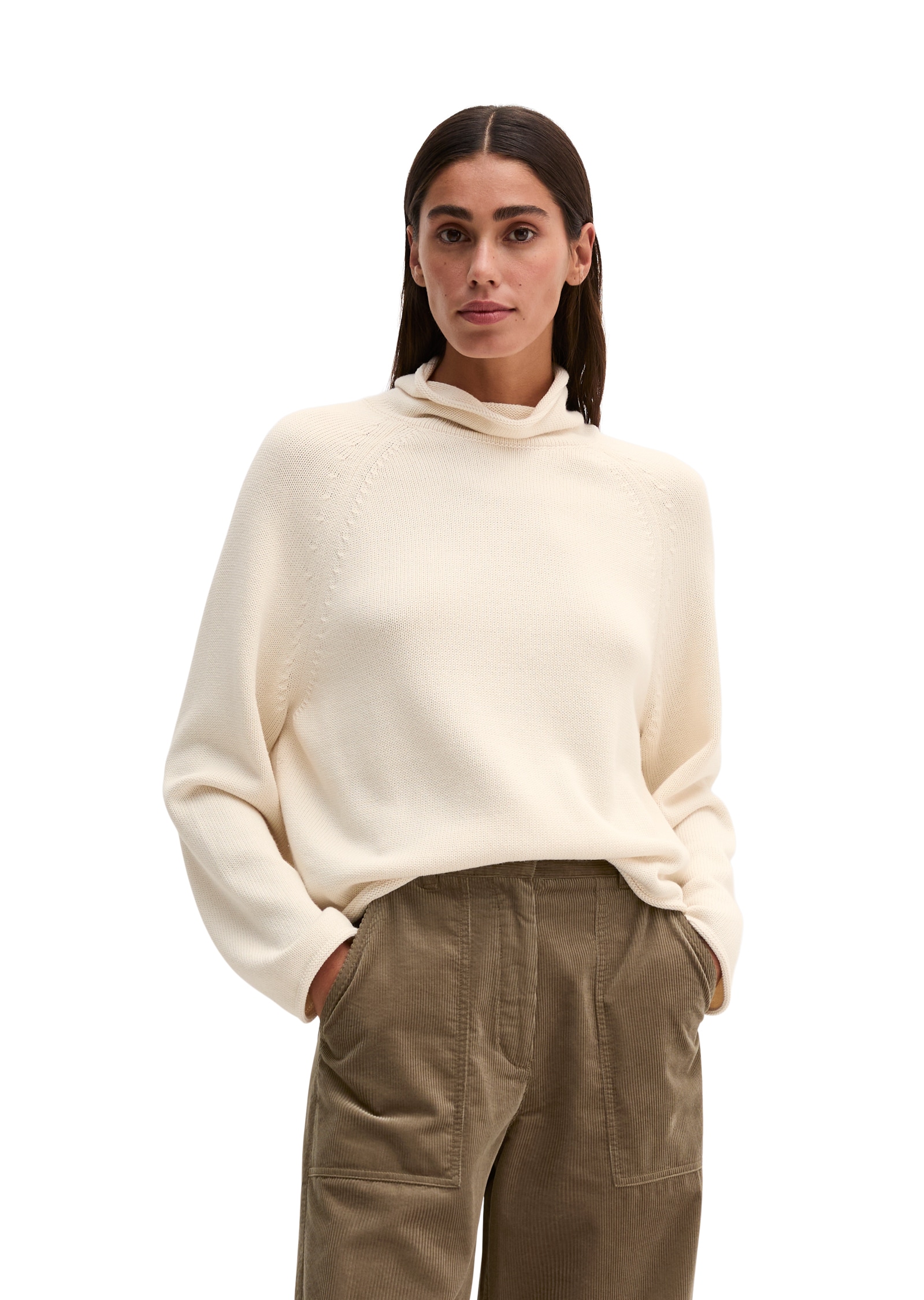 Marc O'Polo Strickpullover »aus Heavy-Weight-Organic-Cotton«