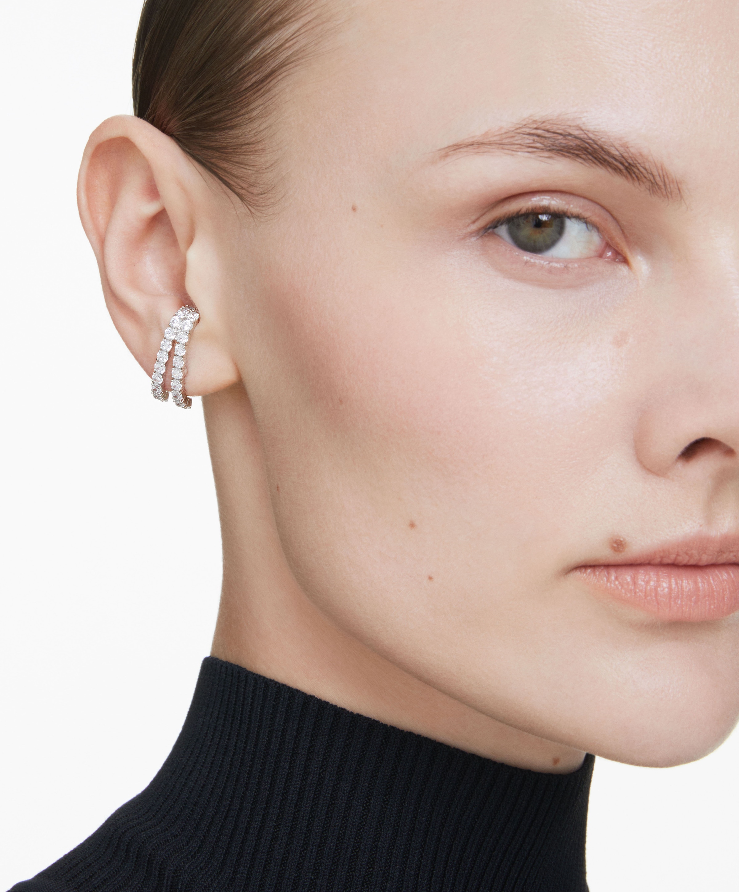 Swarovski Paar Ohrstecker »Schmuck Geschenk Matrix Ohrspangen Ohrklemmen, 5705835«, mit Swarovski® Zirkonia (synth.)
