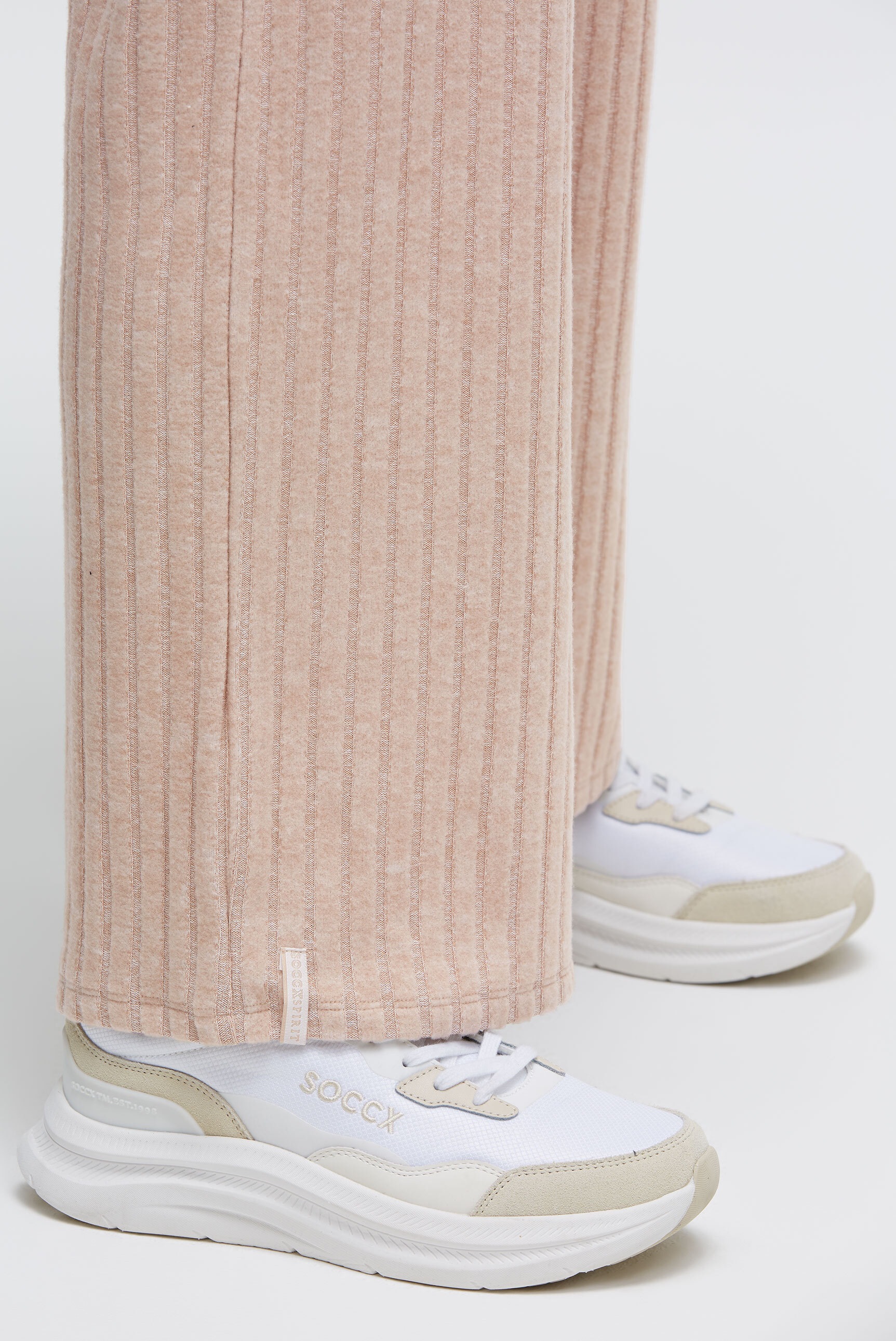 SOCCX Stoffhose  mit Elastikbund und Kordel