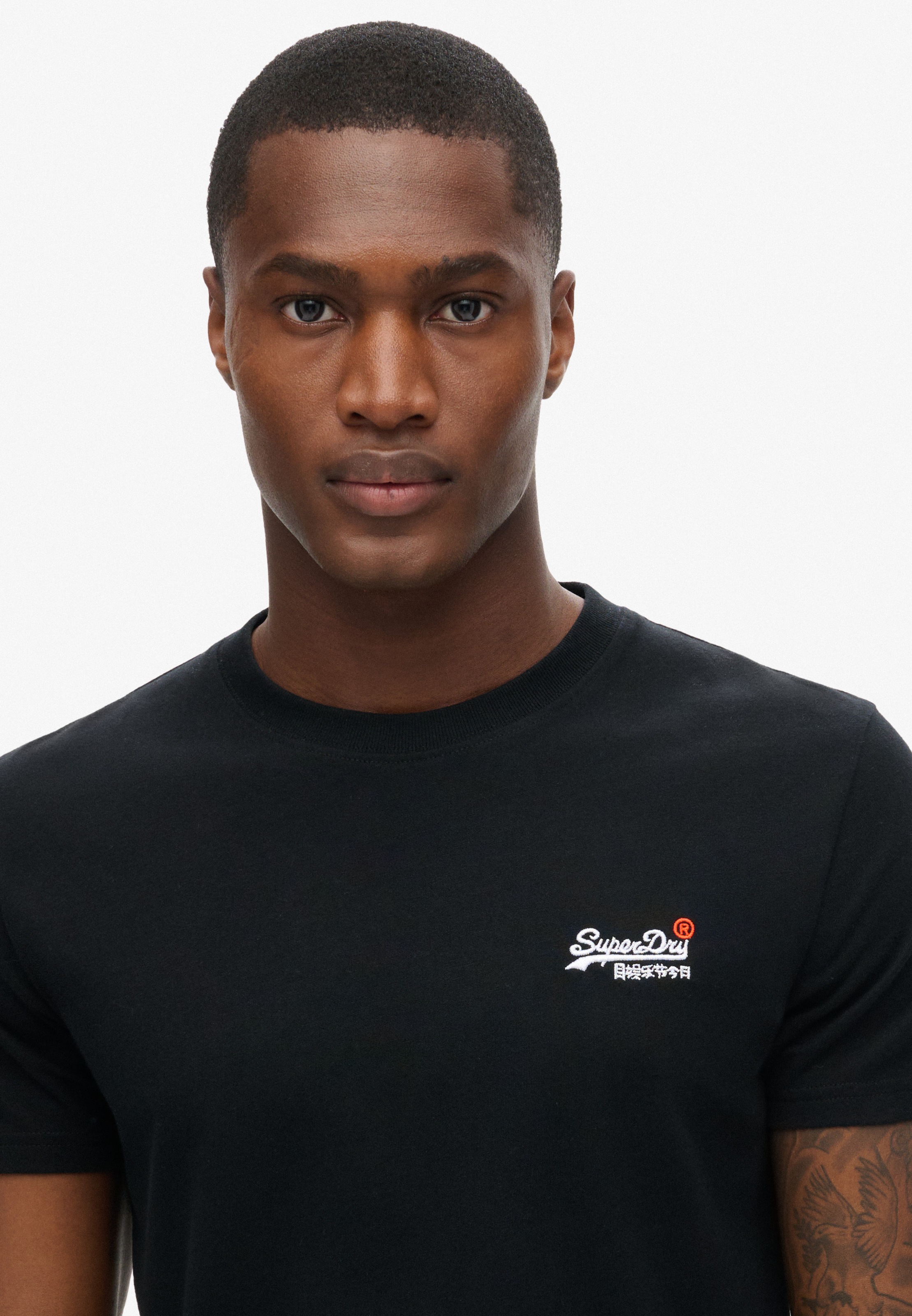 Superdry Rundhalsshirt "ESSENTIAL CONTRAST EMB TEE" günstig online kaufen