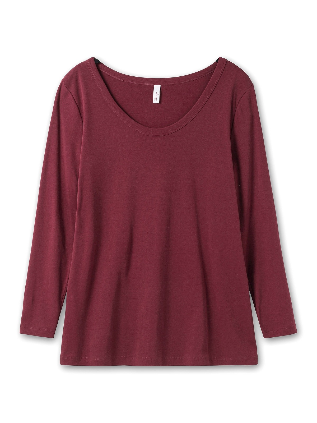 Sheego Langarmshirt »Große Größen«, aus Baumwolle