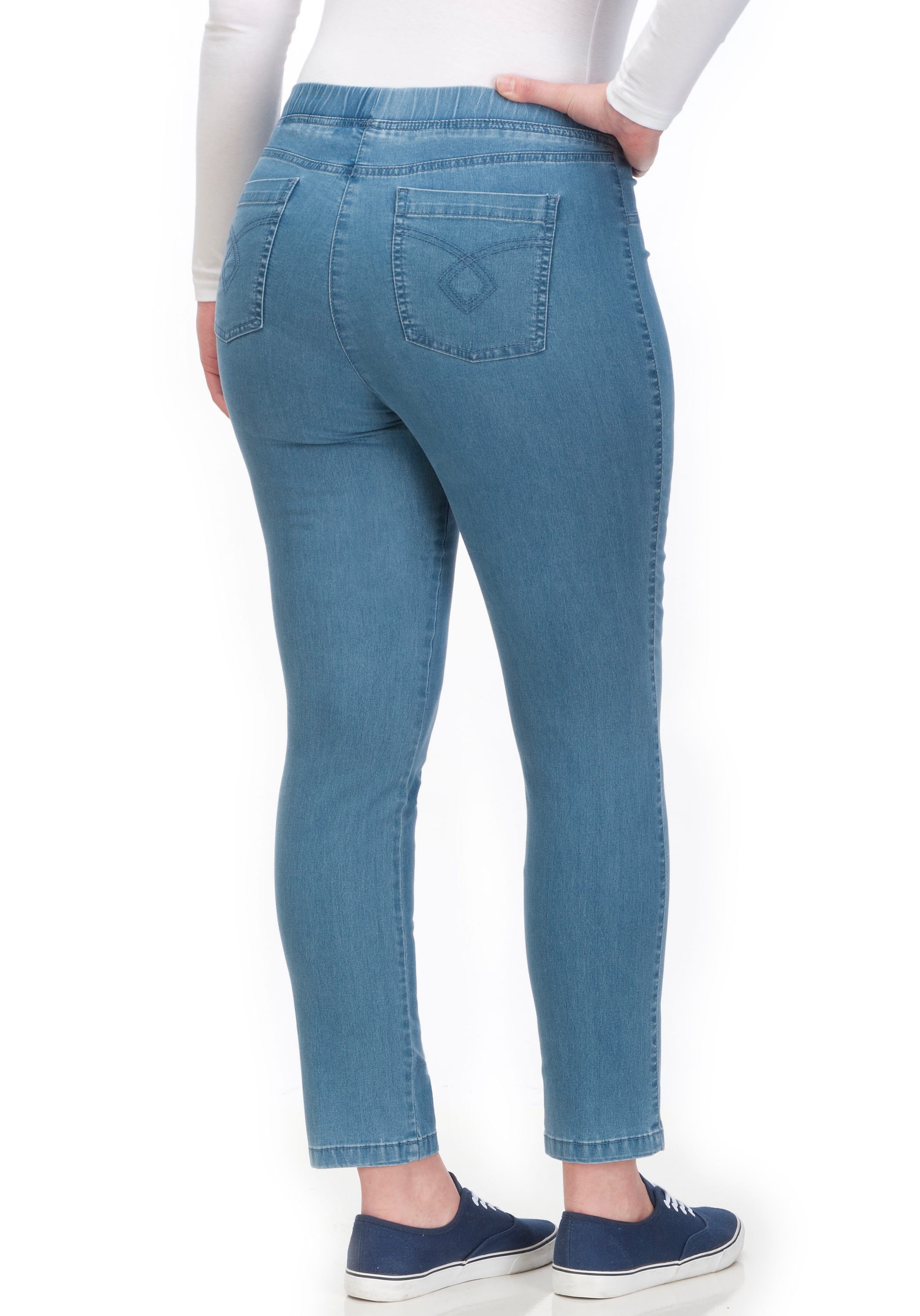 KjBRAND Jeansjeggings "JENNY", angenehm weiche Quer-Stretch Qualität günstig online kaufen