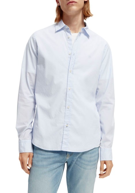 Scotch & Soda Langarmhemd Organic Cotton