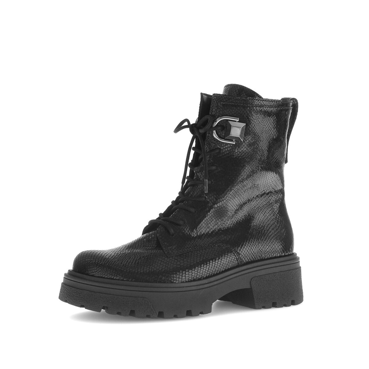 GABOR Damen Bikerboots "Biker Boot", Gr. 40schwarz, Schuhe