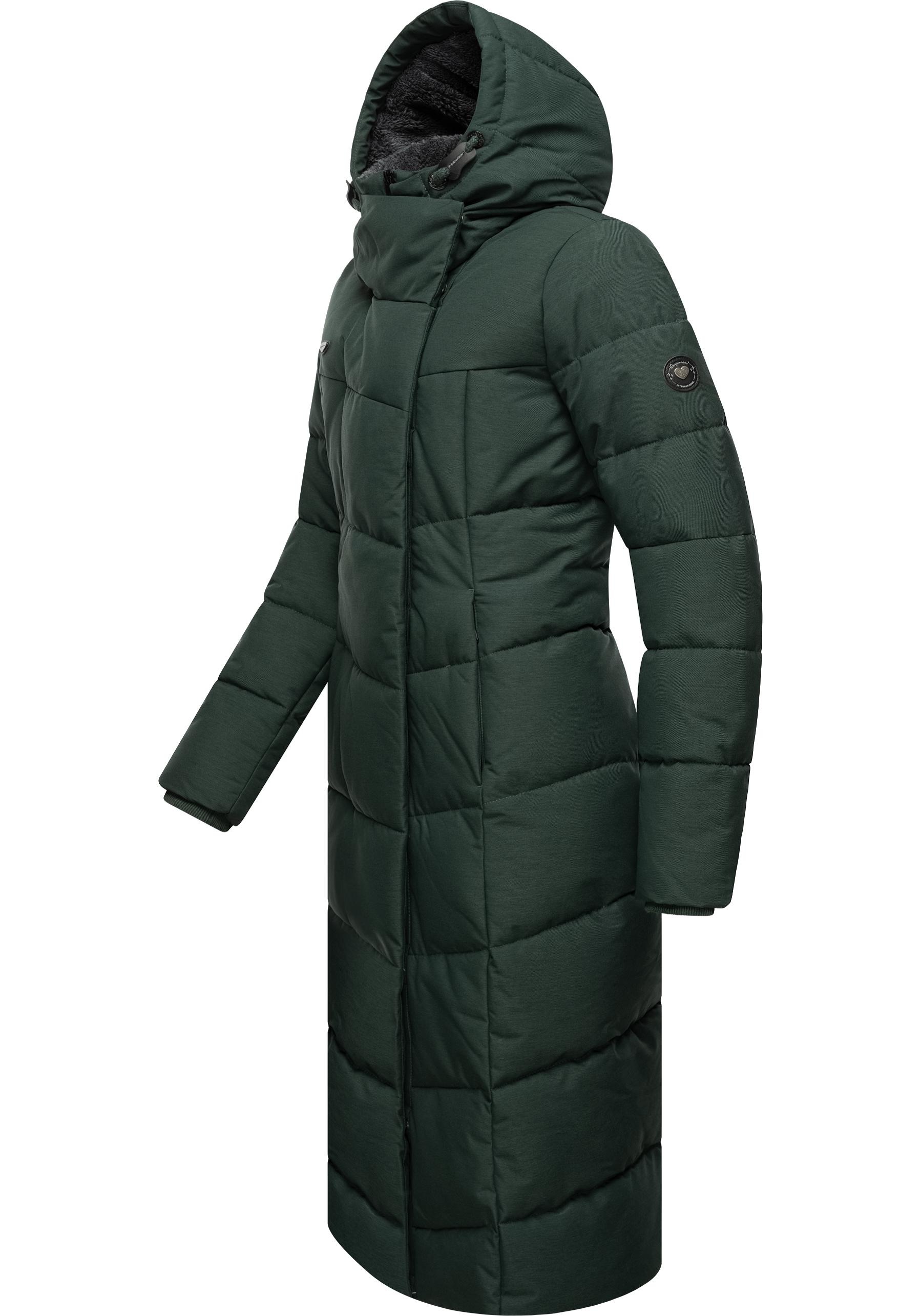 Ragwear Wintermantel "Pavla Long", extralanger Winterparka mit Teddyfutter günstig online kaufen