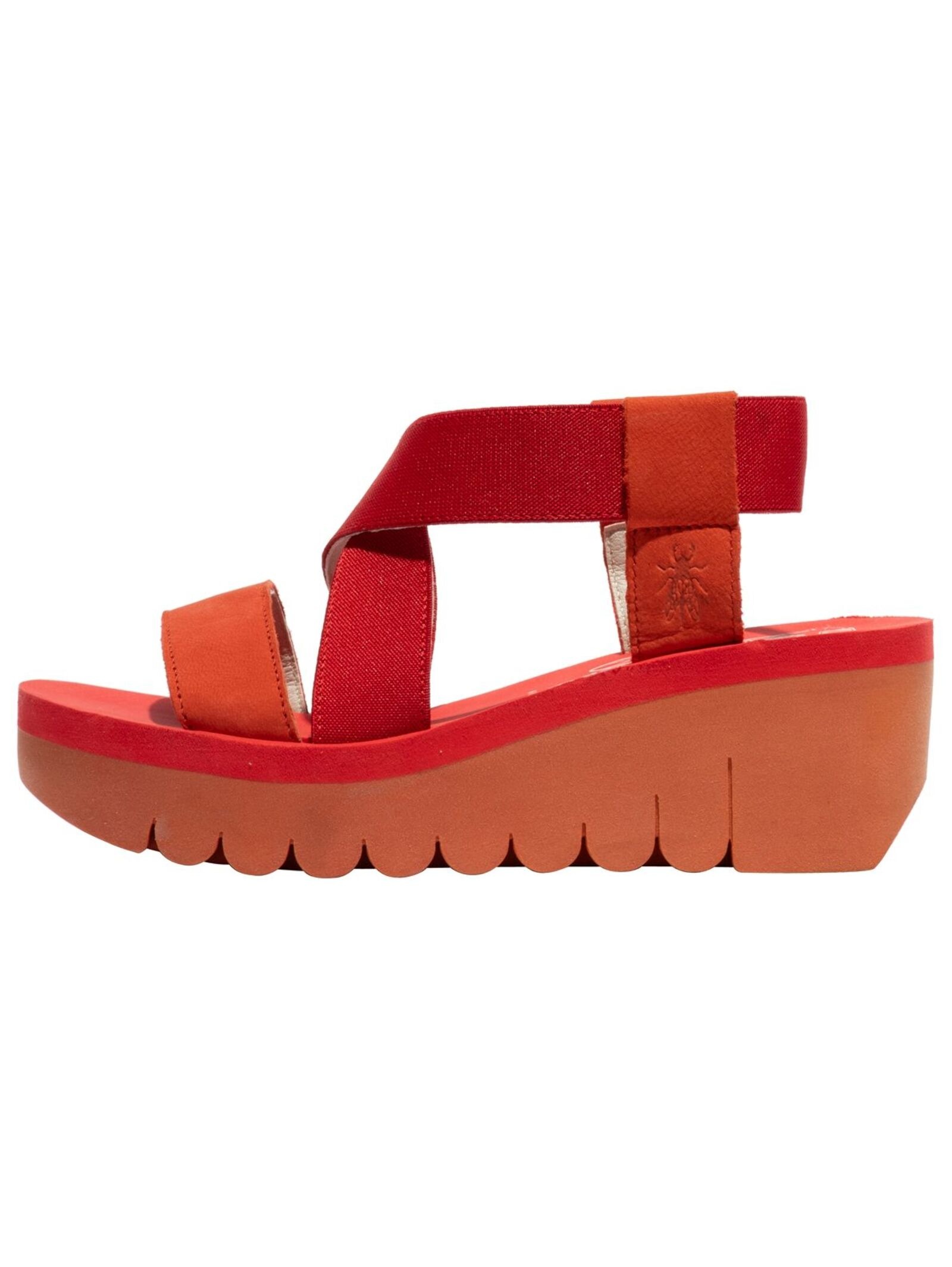 Fly London Keilsandalette "Fly London Sandalen Leder/Textil" günstig online kaufen