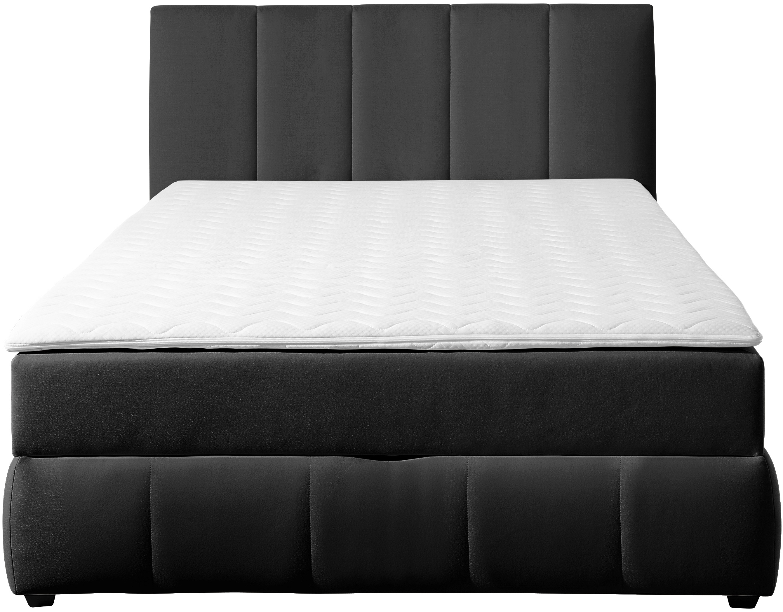 Thumbnail - INOSIGN Boxbett "Hartley inkl. Bettkasten und Topper, auch in Überlänge erhältlich" wahlweise mit Bonnell- oder TTFK-Mat...