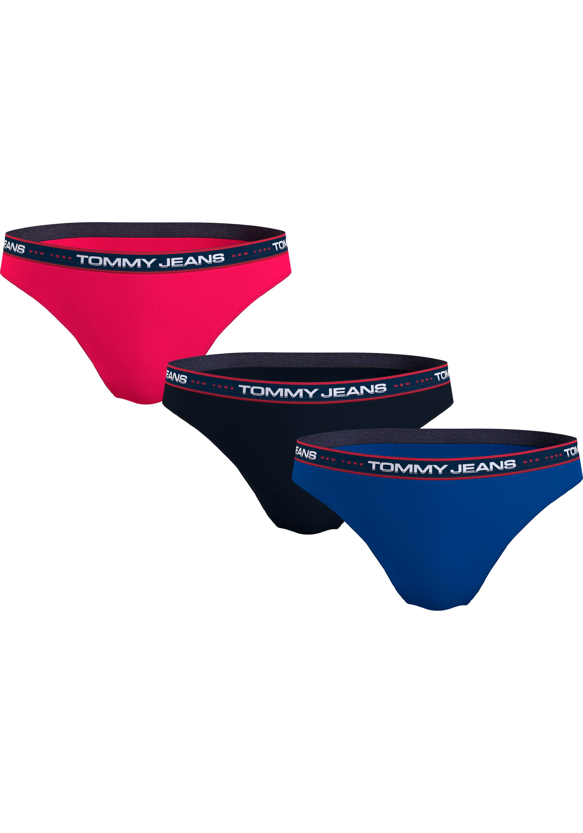 Underwear Bikinislip BAUR BIKINI«, (3 Hilfiger | online 3er-Pack), mit elastischem kaufen Bund 3P St., Tommy »TJ