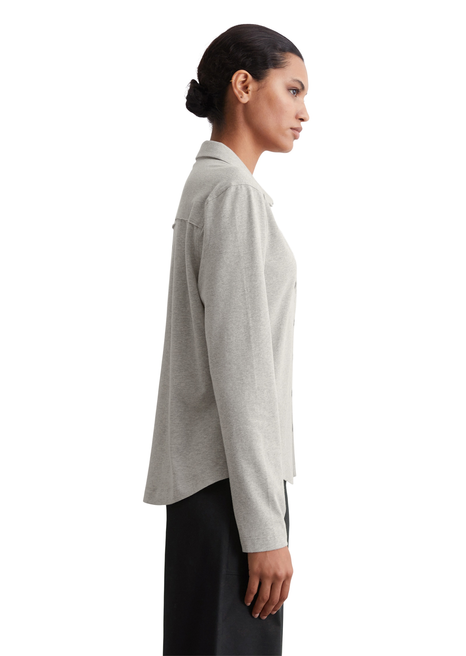 Marc O'Polo Blusenshirt »aus Organic-Cotton-Stretch«