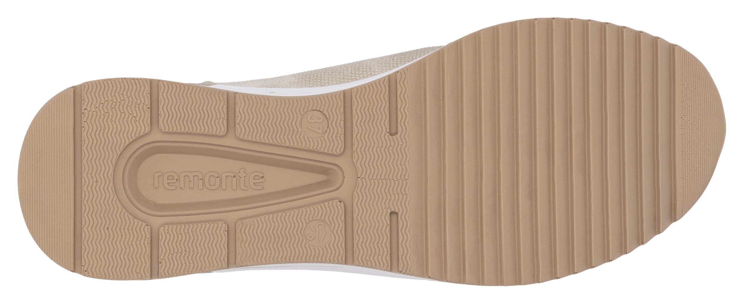Remonte Slip-On Sneaker, Freizeitschuh, Halbschuh, Slipper in veganer Verarbeitung