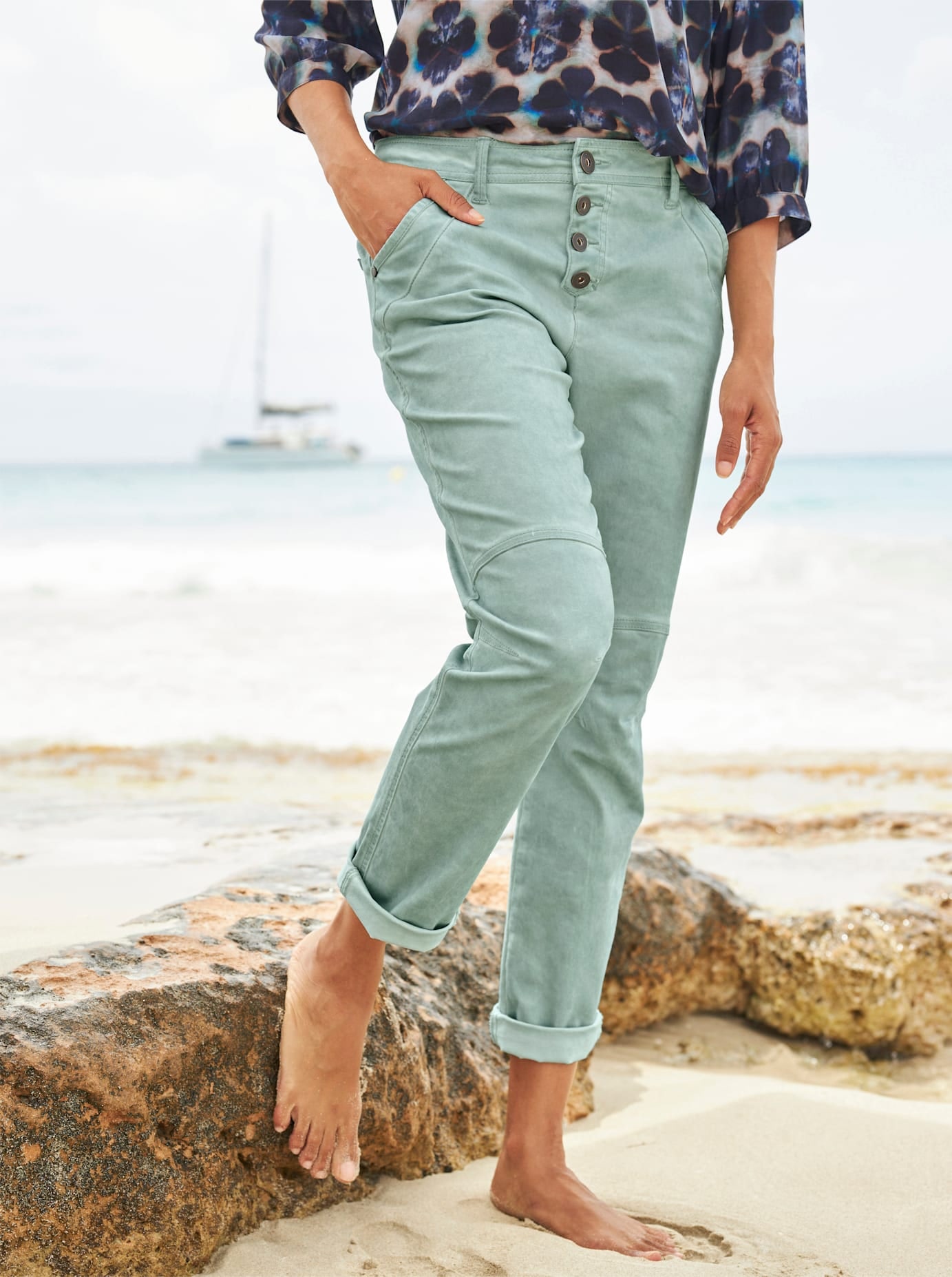 heine Boyfriend-Jeans 1 Stk. tlg. günstig online kaufen