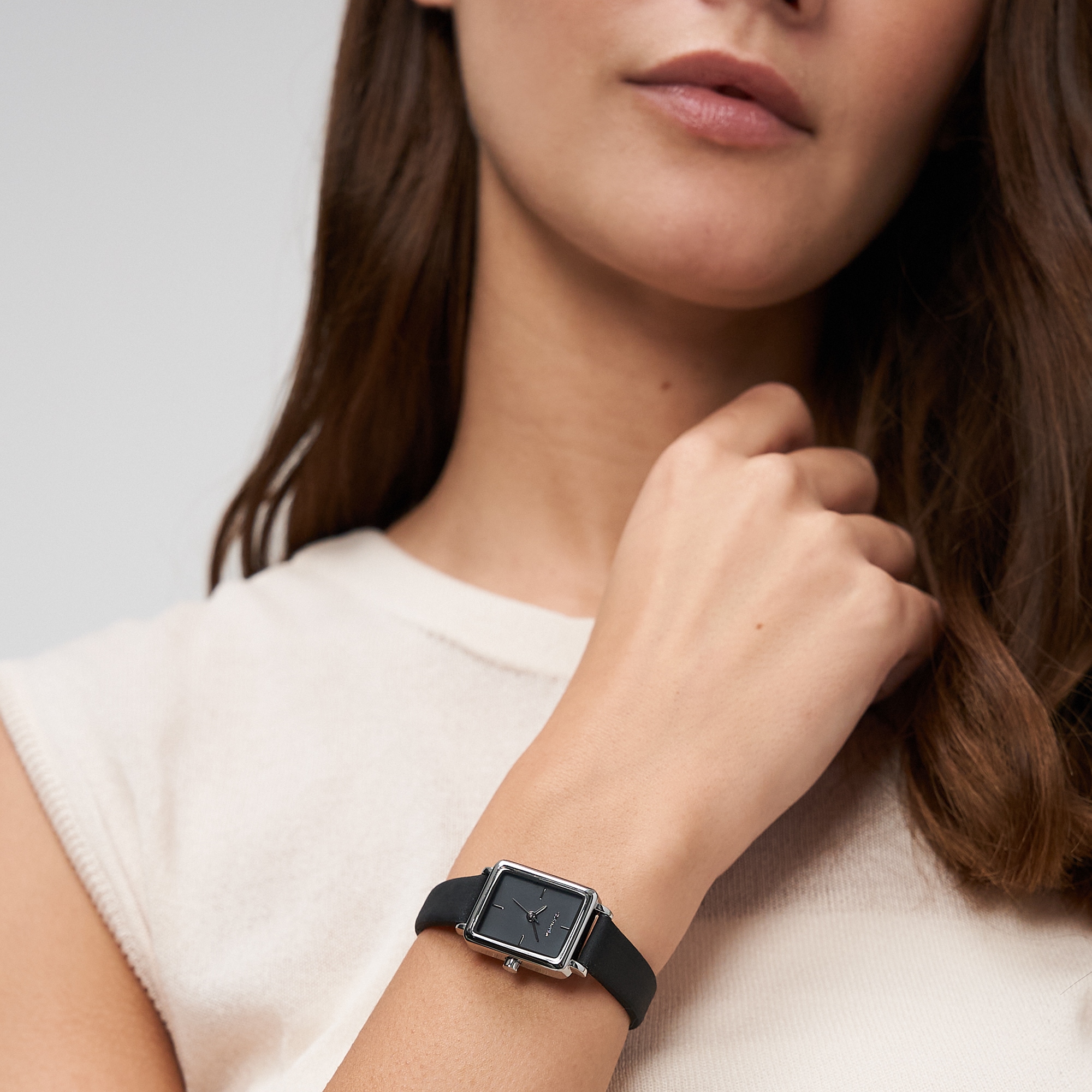Tamaris Quarzuhr »Tiny Leather« Armbanduhr, Damenuhr, Lederarmband, analog
