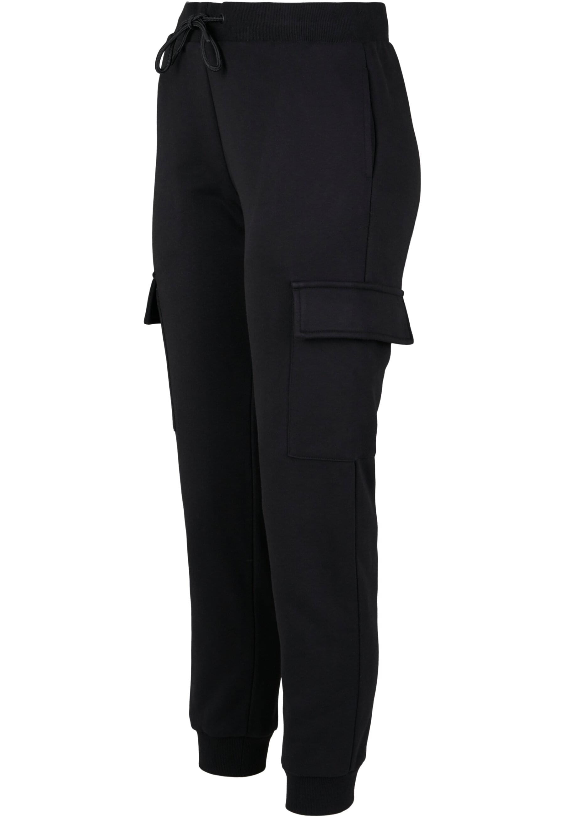 URBAN CLASSICS Stoffhose »Urban Classics Damen Ladies Cargo Sweat Pants«, (1 tlg.)