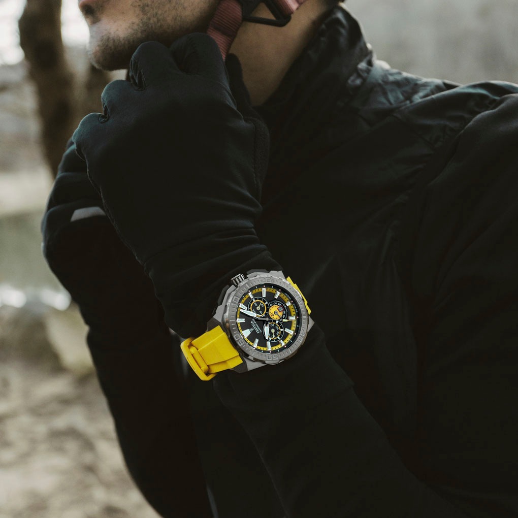 Festina Chronograph »Chrono Bike 2025«, Quarzuhr, Armbanduhr, Herrenuhr, analog, Tag, Stoppfunktion
