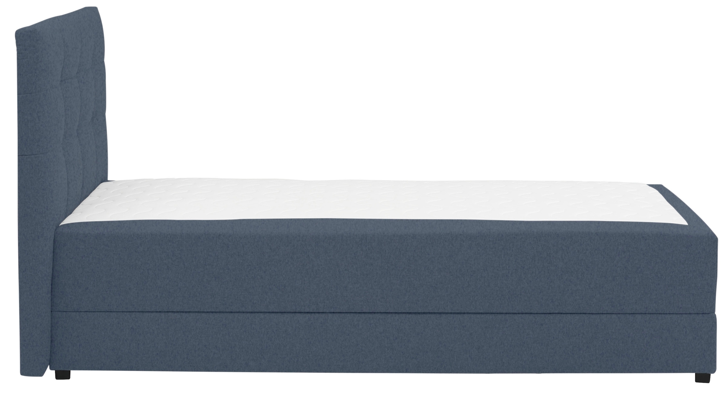 Lüttenhütt Boxbett »Mieke« incl. Bettkasten und Topper, Bezug imprägniert, 2 Breiten