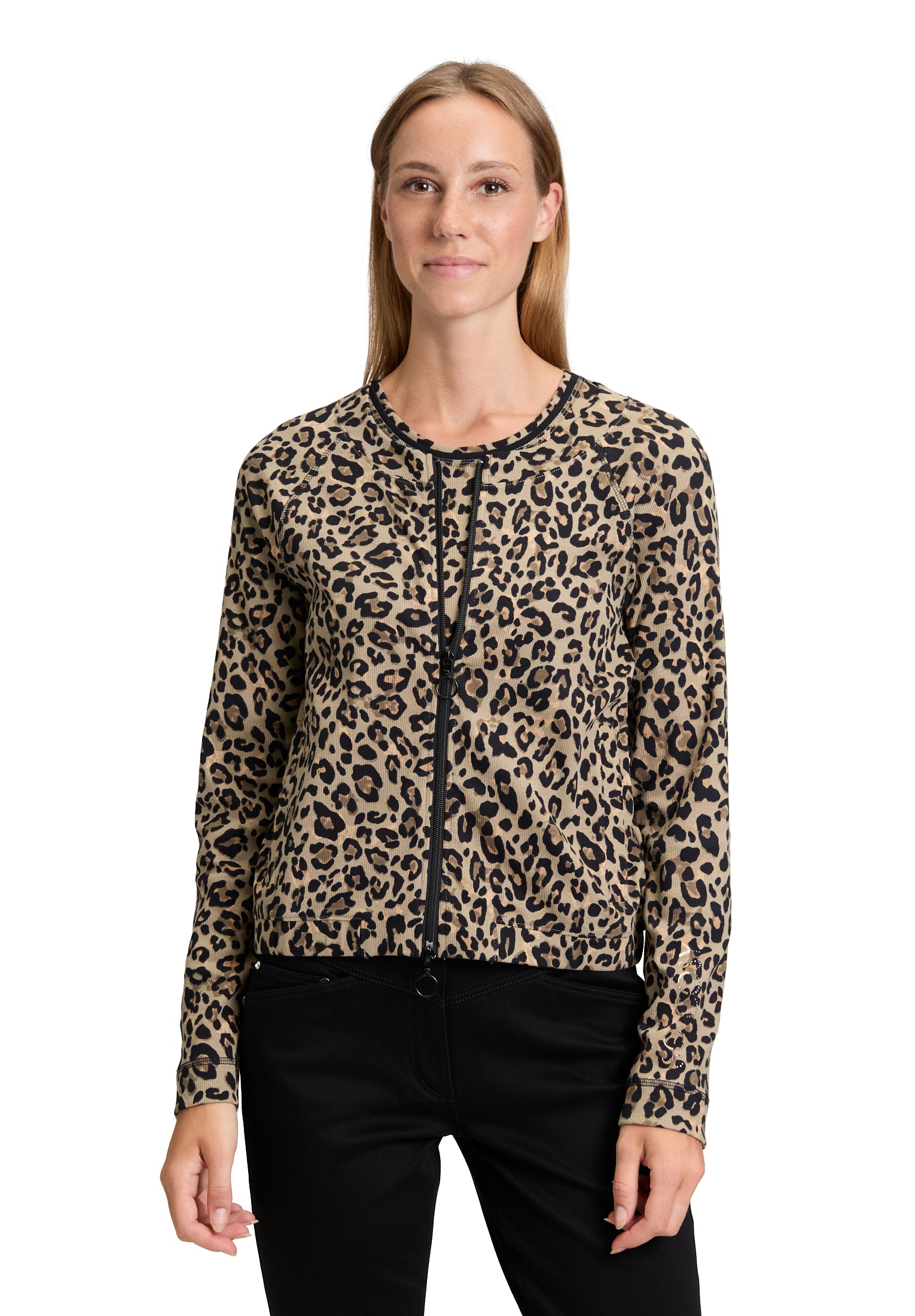 Betty Barclay Sweatjacke "Betty Barclay Damen Shirtjacke mit Rippenstruktur günstig online kaufen