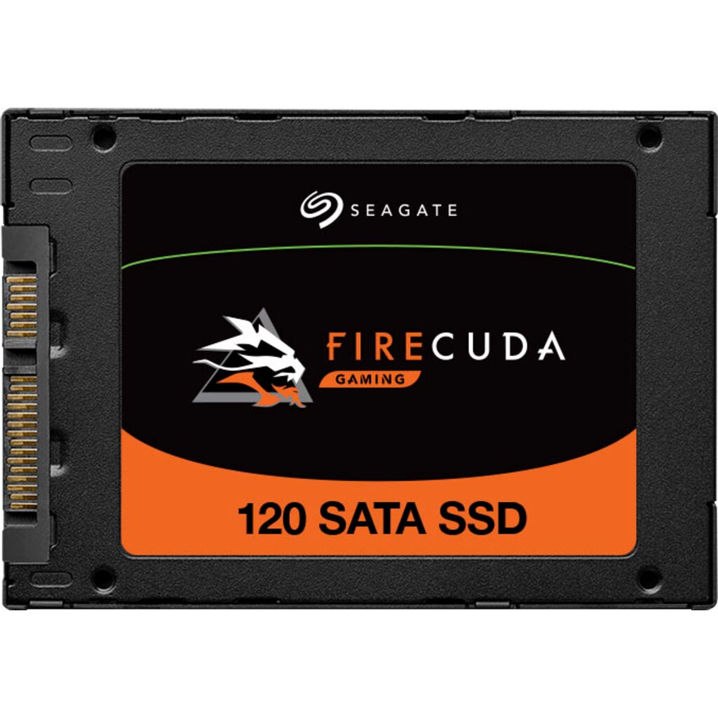 Seagate Gaming-SSD »FireCuda 120«, 2,5 Zoll, Anschluss SATA III, Inklusive 3 Jahre Rescue Data Recovery Services