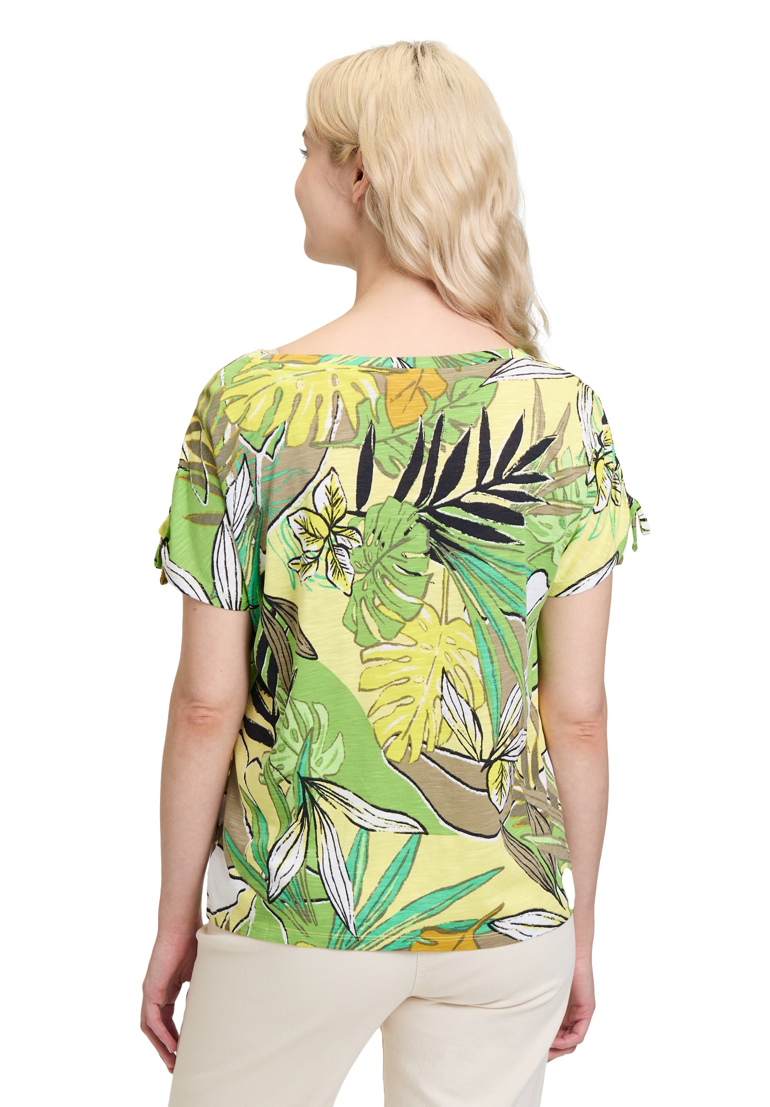 Betty Barclay Kurzarmshirt »Betty Barclay Casual-Shirt mit Raffung«, (1 tlg.), Druck