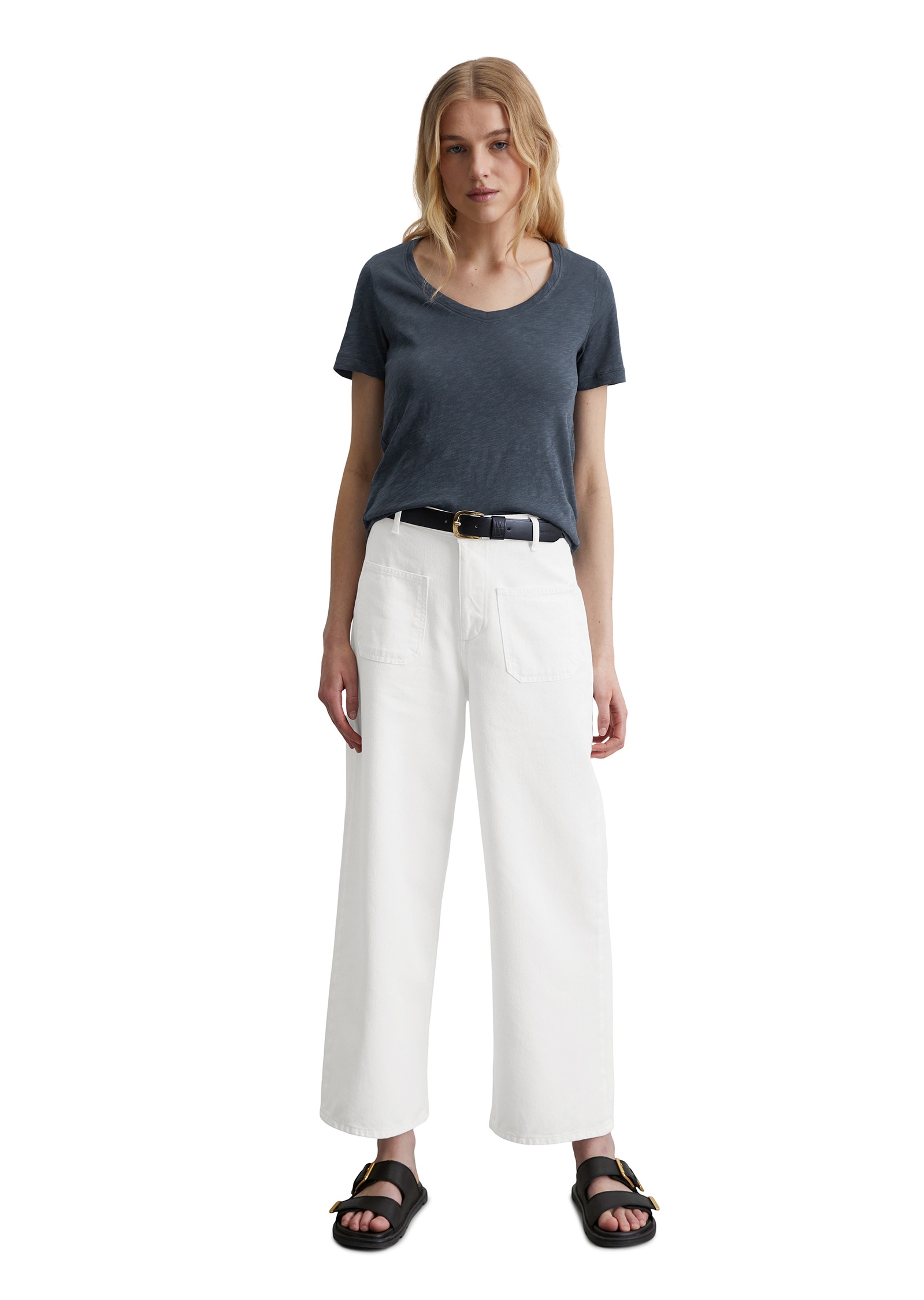 Marc O'Polo T-Shirt »aus Organic Cotton Slub Jersey«