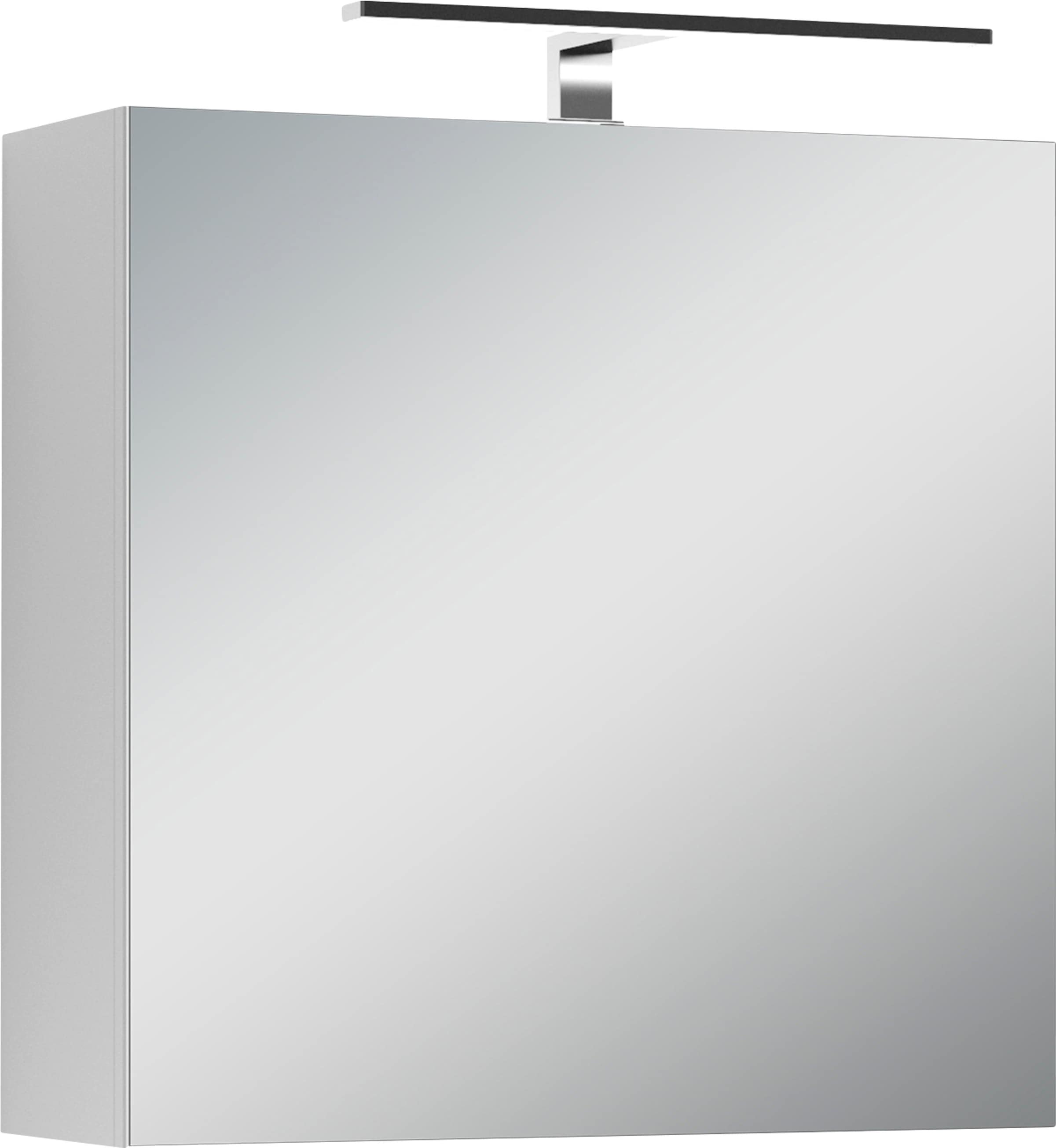 Spiegelschrank »Spree«, Breite 60 cm, 1-türig, mit LED Beleuchtung und...