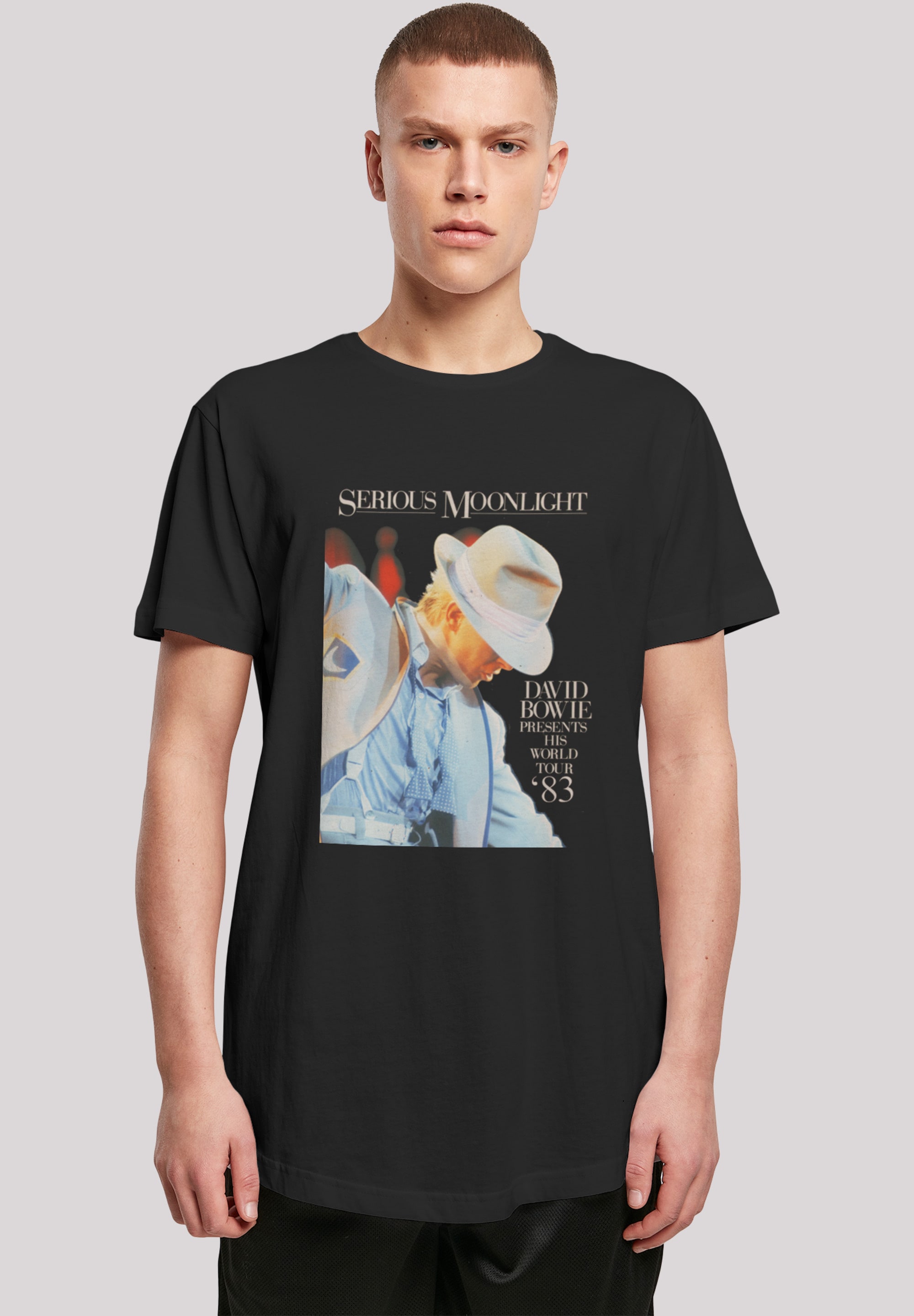 F4NT4STIC T-Shirt "David Bowie Serious Moonlight", Print günstig online kaufen