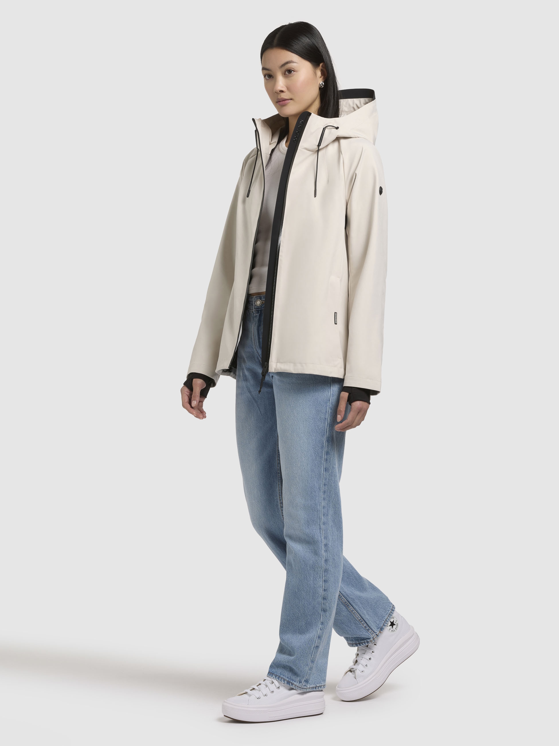 khujo Anorak »WOOM«, mit Kapuze