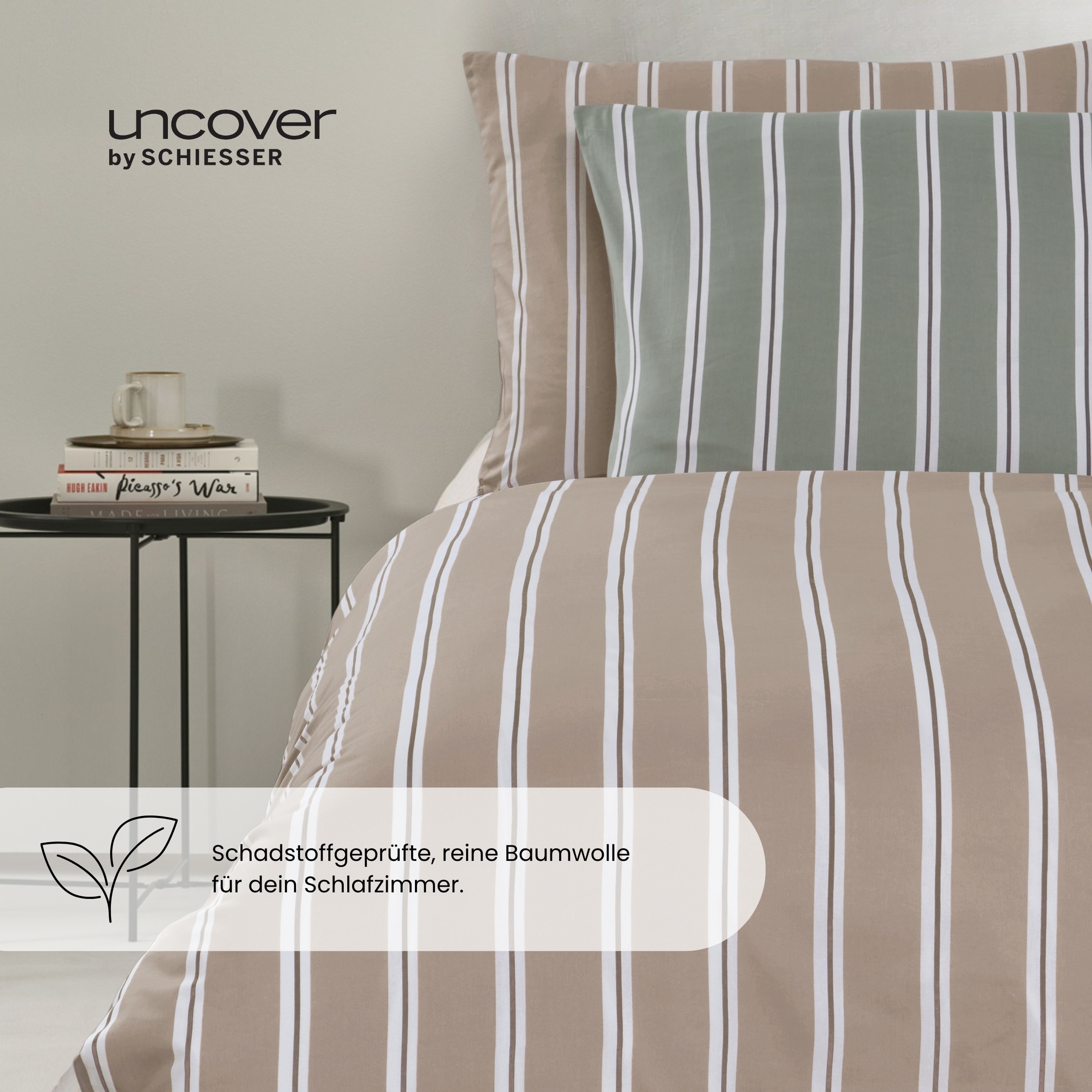 uncover by SCHIESSER Bettwäsche "Colorado mit Streifen in angesagten Farben günstig online kaufen