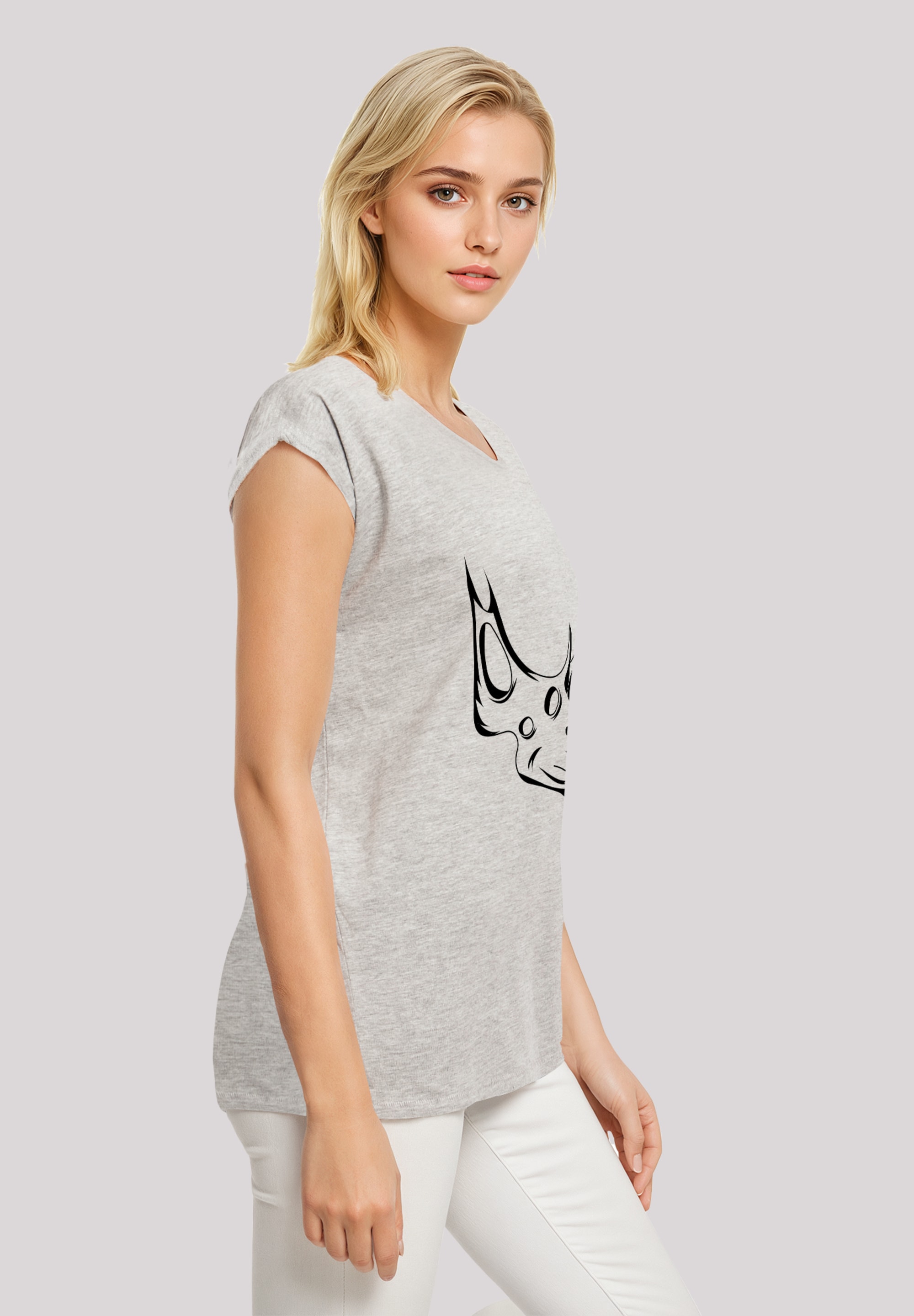 F4NT4STIC T-Shirt »Dinosaurier Sinoceratops Skull«, Premium Qualität