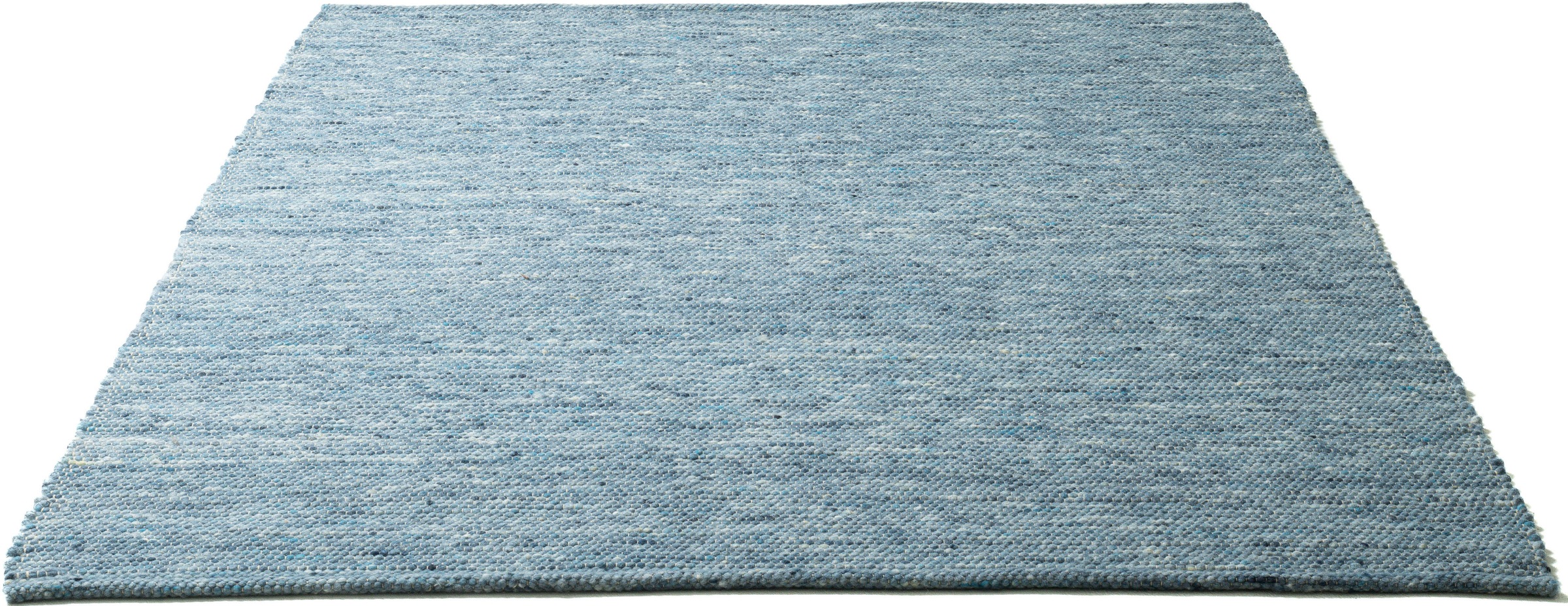 Thumbnail - OTTO home Wollteppich "Pirker" rechteckig 12 mm Höhe Wendeteppich, meliert, reine Wolle, handgewebt, Scandi, Wohnzimmer