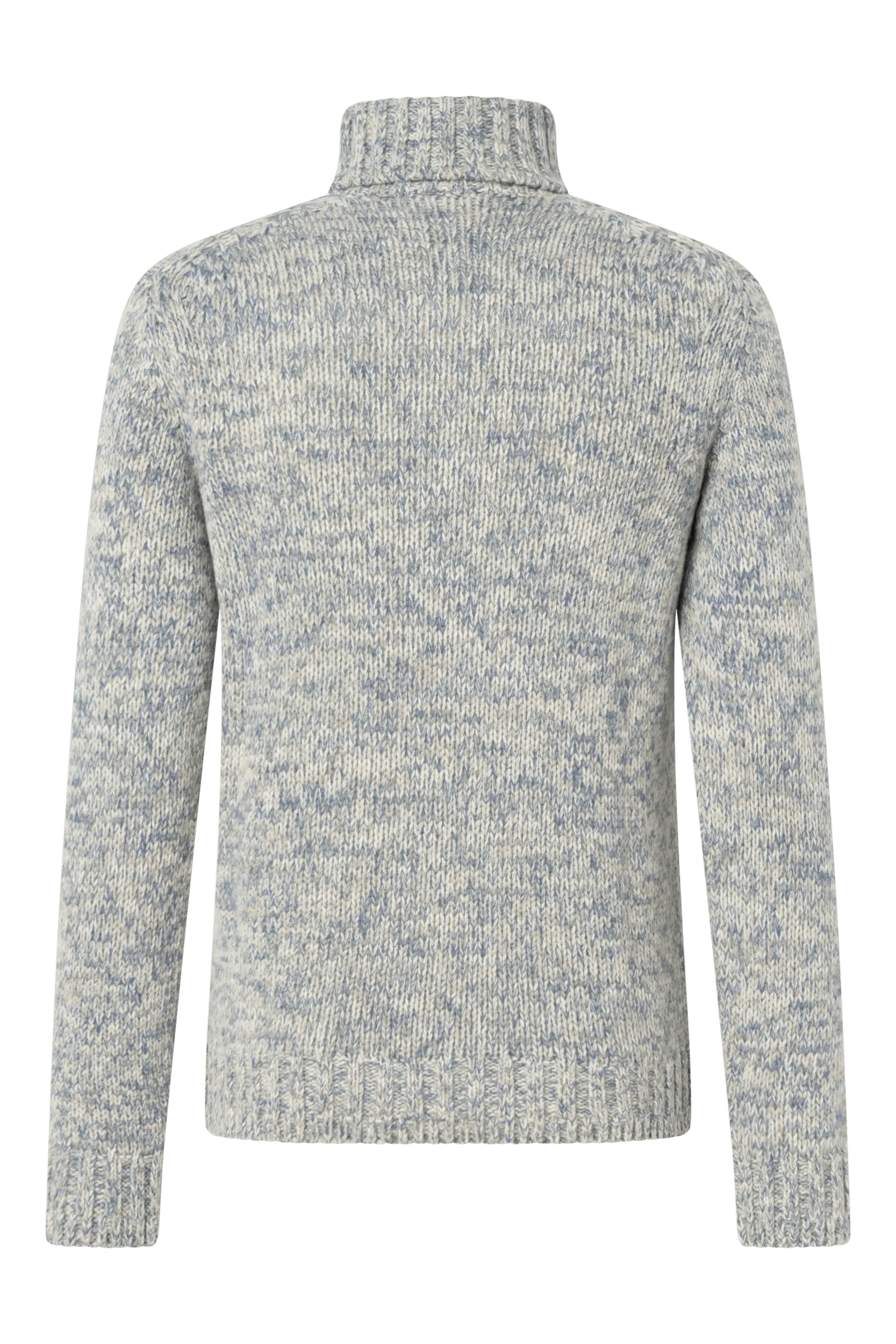 JOOP! Rollkragenpullover »Valtino« mit markanter Melange-Struktur, Woll-Mix