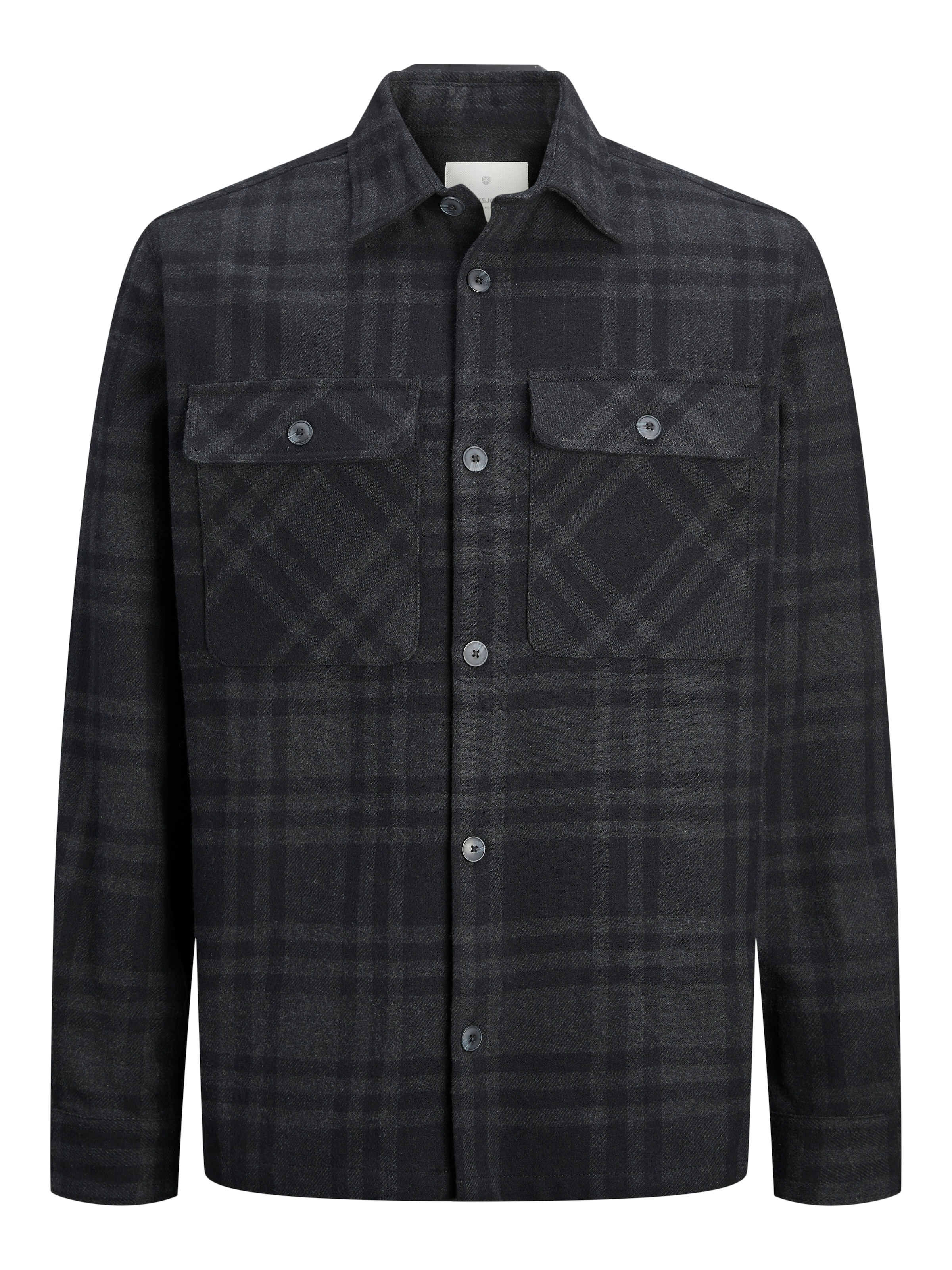 Jack & Jones Langarmhemd »JPRRAYMOND MELANGE CHECK LS OVERSHIRT SN«