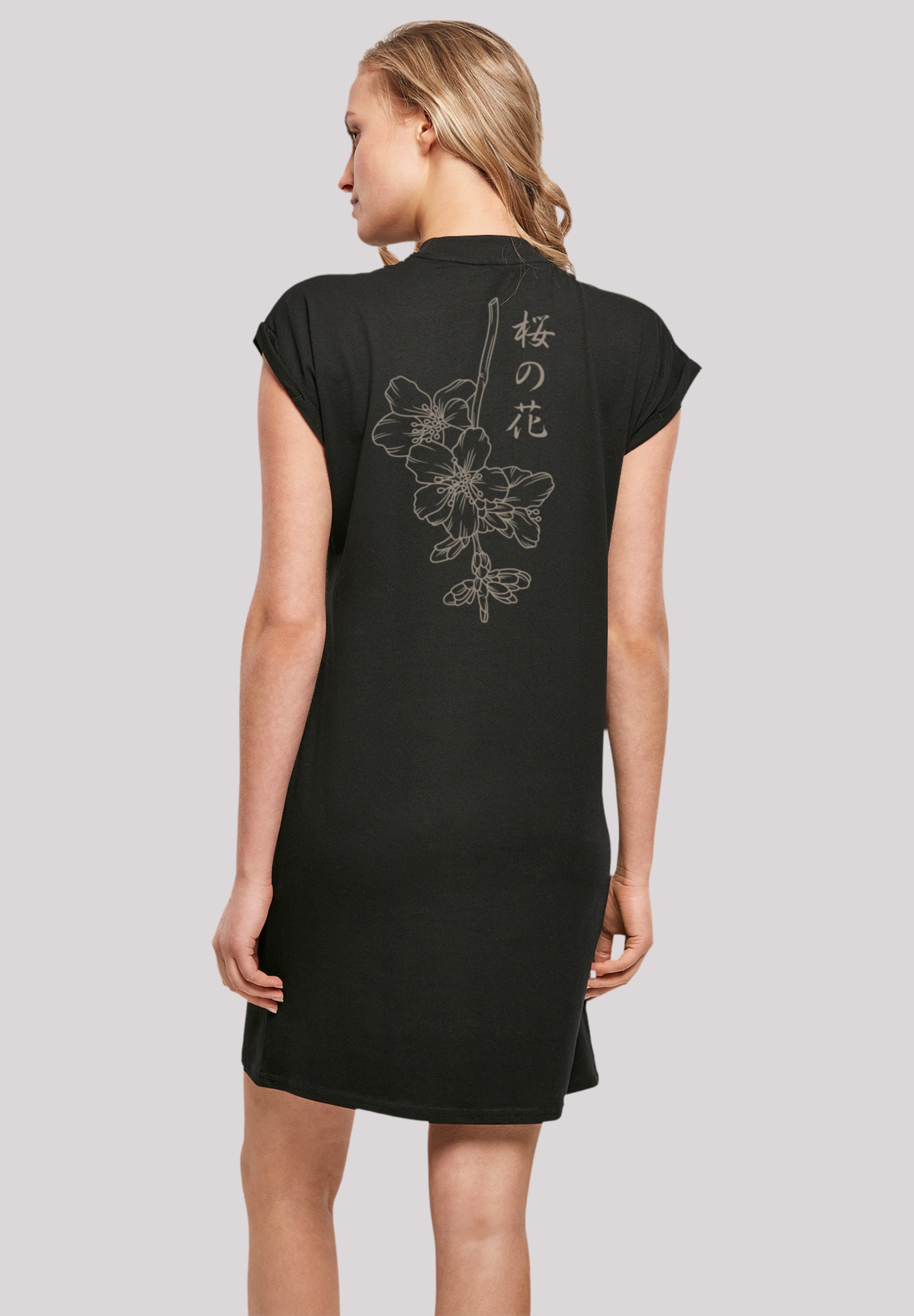 F4NT4STIC Shirtkleid "Japan Flower" Ohne Taschen Print günstig online kaufen