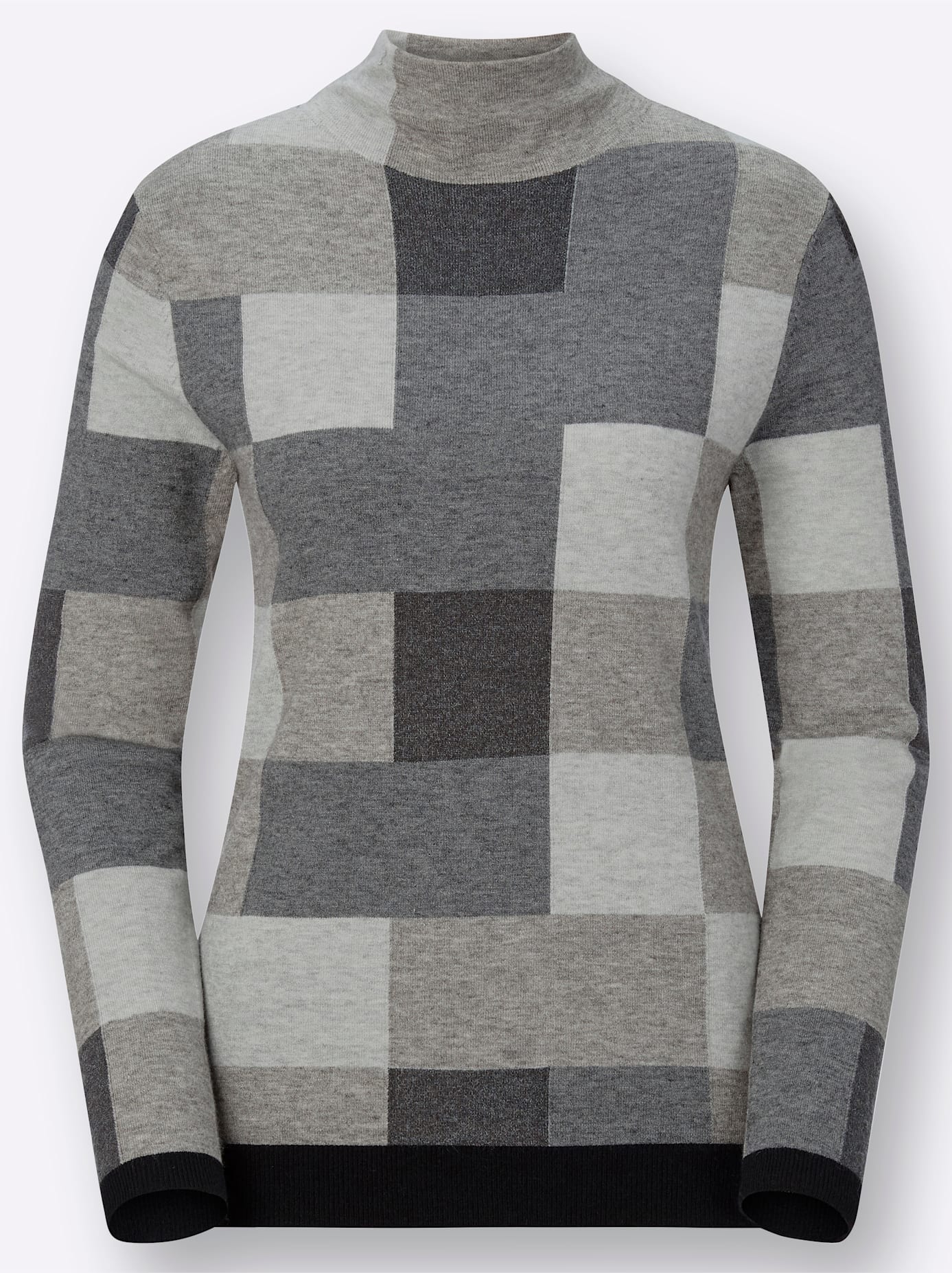 Thumbnail - Inspirationen Stehkragenpullover "Pullover"