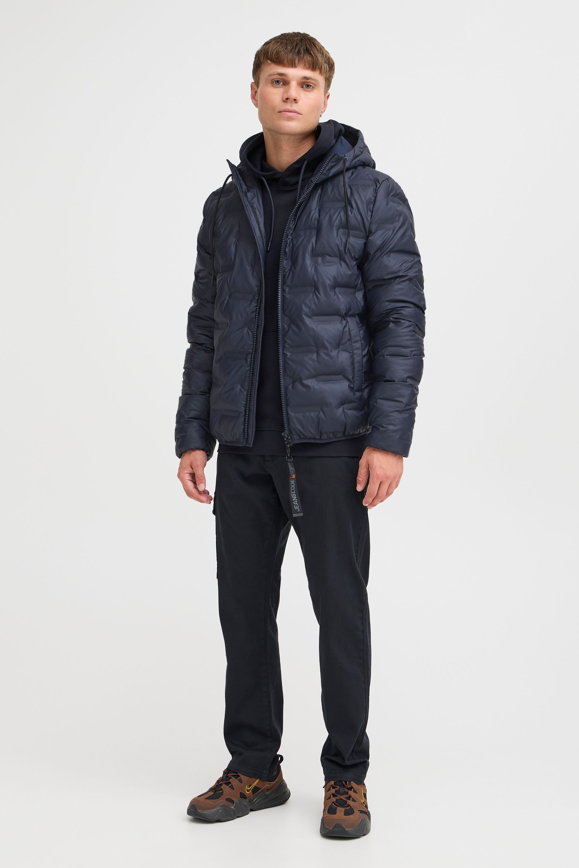 Indicode Steppjacke »Steppjacke IDLimans«, mit Kapuze