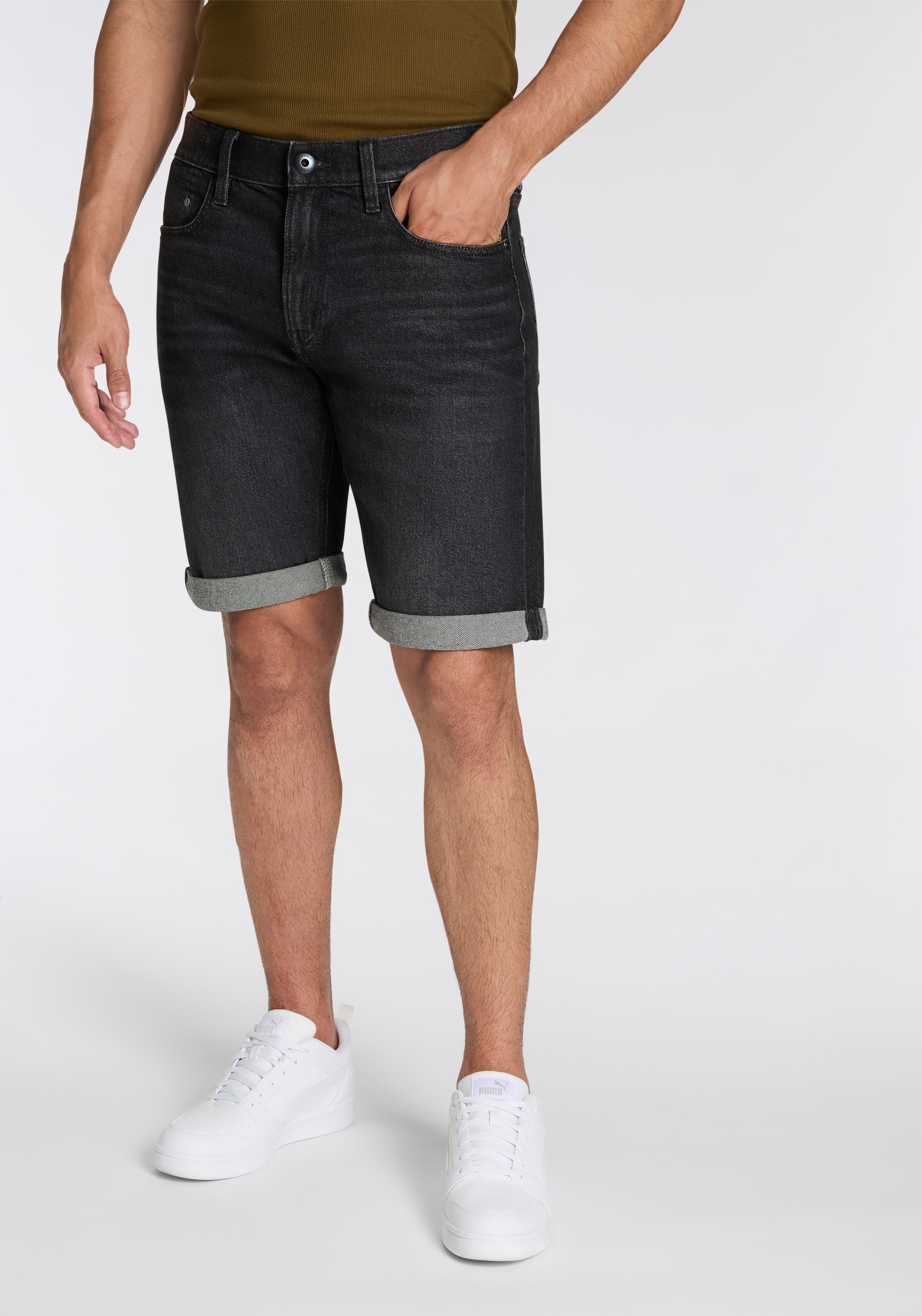 G-STAR Jeansshorts "Mosa", mit Umschlagsaum günstig online kaufen
