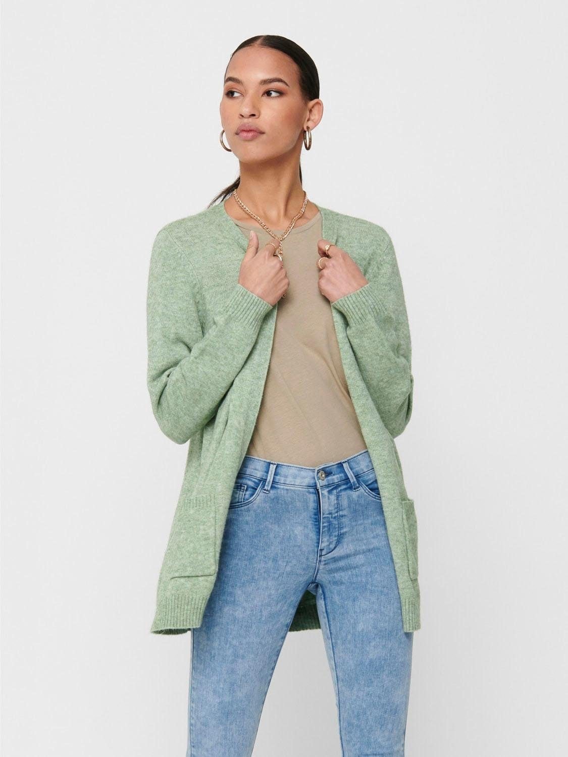 L/S Strickjacke KNT ONLY | bestellen CARDIGAN BAUR »ONLLESLY OPEN für NOOS«