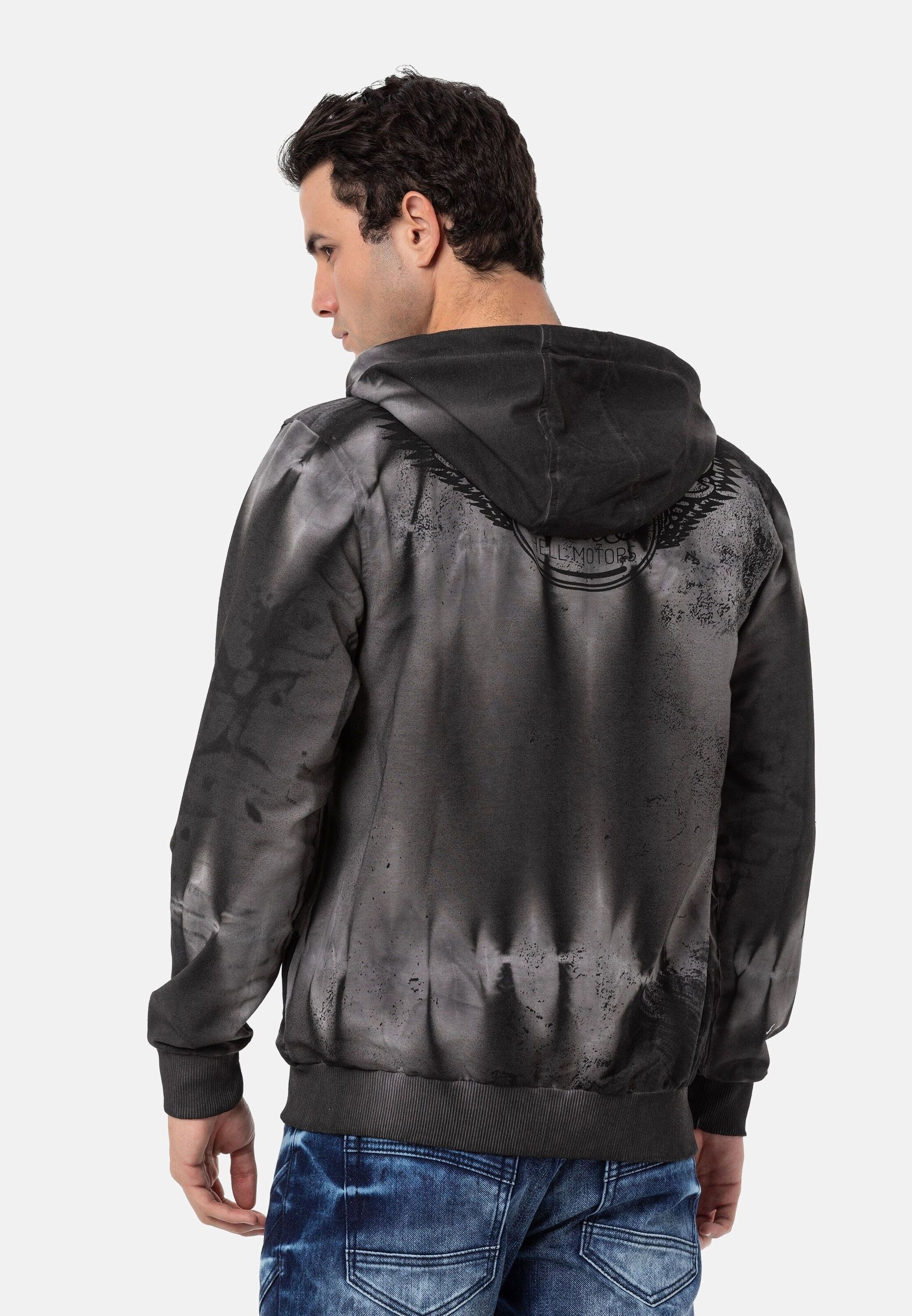Cipo & Baxx Sweatjacke "Jacken" 1 Stk. tlg. mit Print, CL561 günstig online kaufen