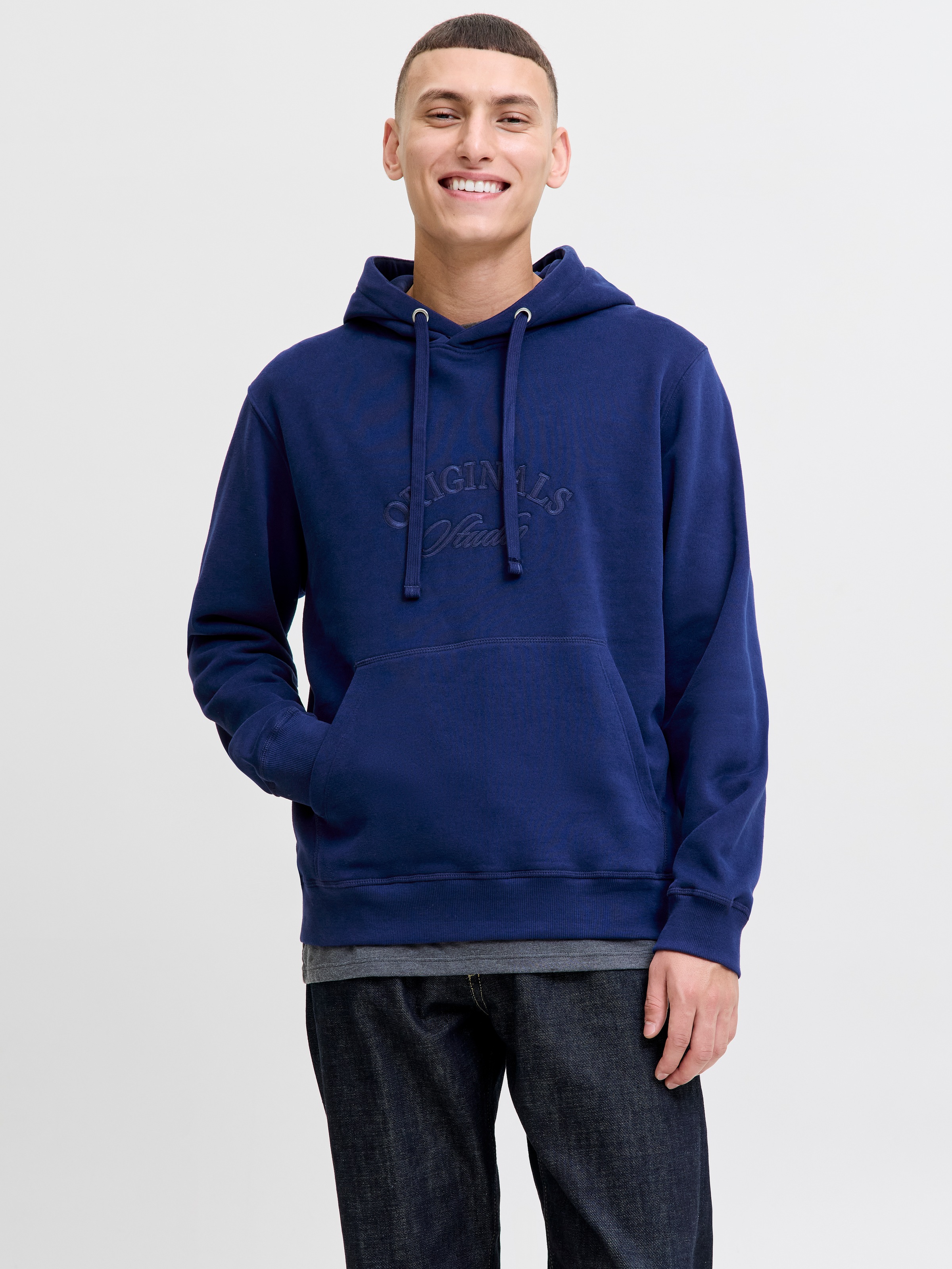 Jack & Jones Kapuzensweatshirt "JORBLEECKER BRANDING SWEAT HOOD BF" günstig online kaufen
