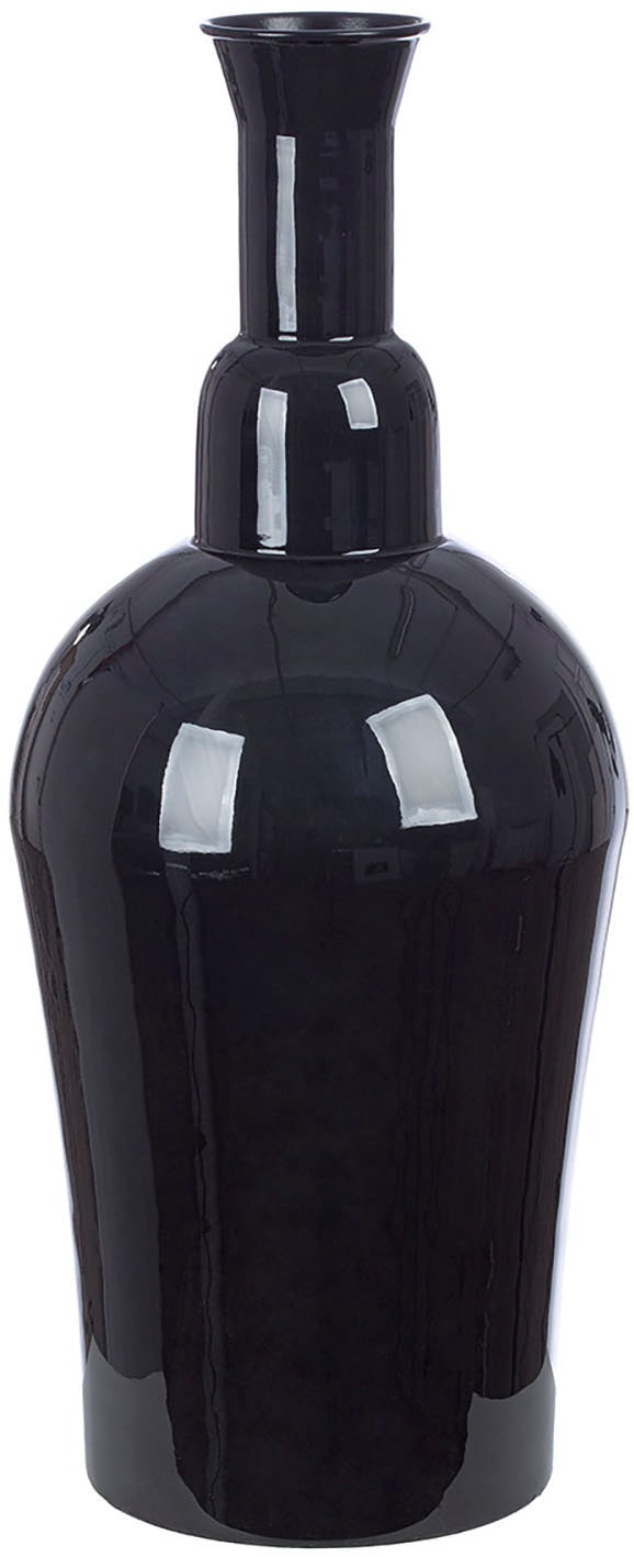 GILDE Bodenvase "Vase Filu, schwarz H.55 cm", (1 St.) günstig online kaufen