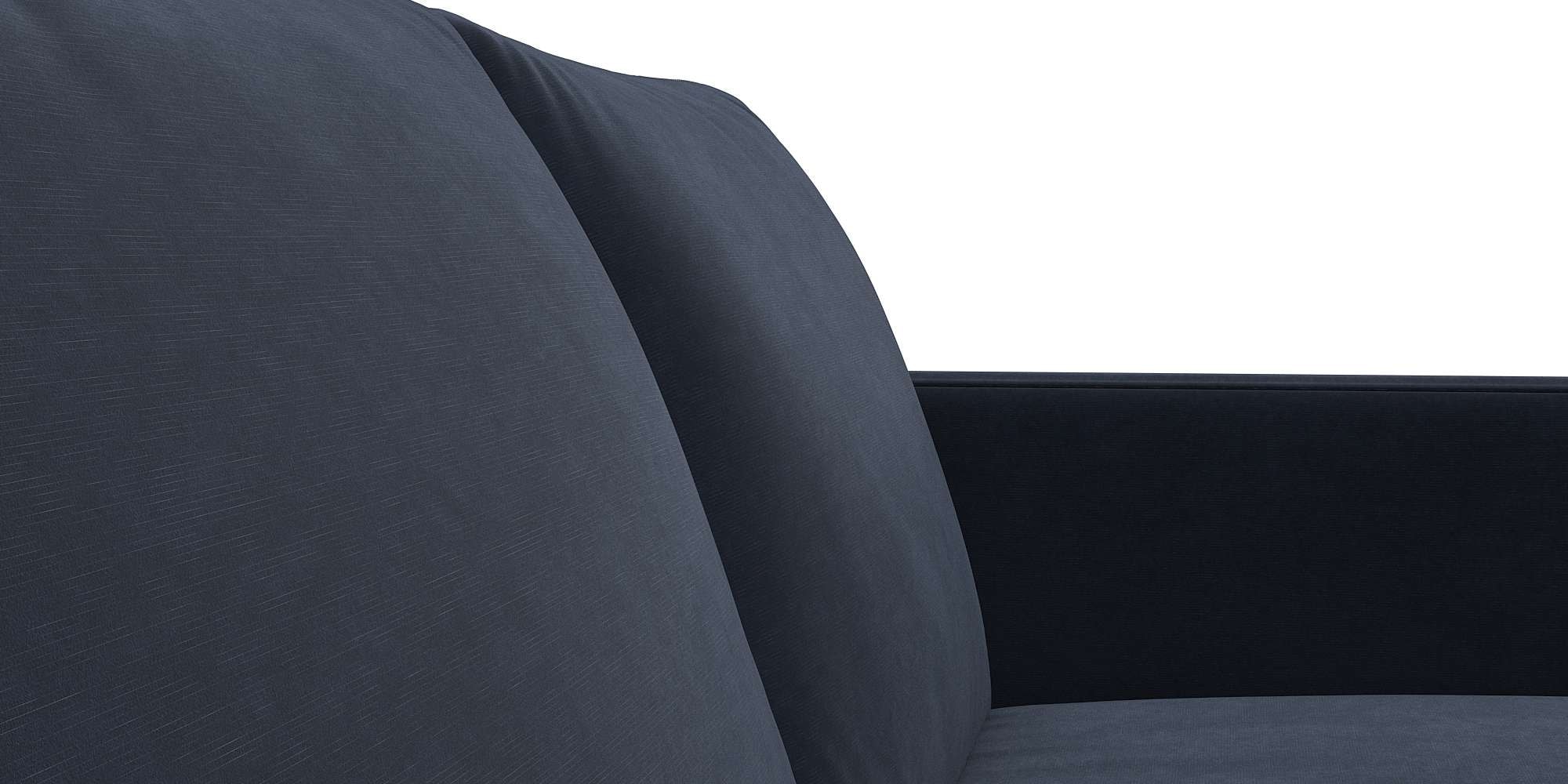 FLEXLUX Ecksofa »Fiore, L-Form, bequem und komfortabel durch hochwertigem Sitzaufbau«, schmale Armlehnen, Kaltschaum, Füße Alu+ Eiche