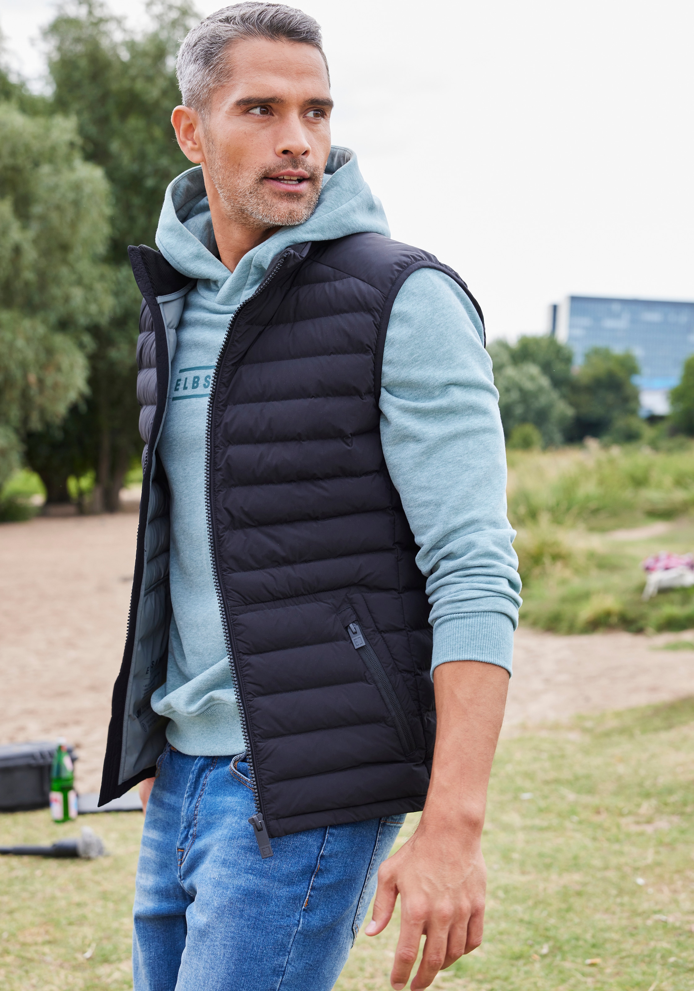 Elbsand Steppweste, mit 3M Thinsulate